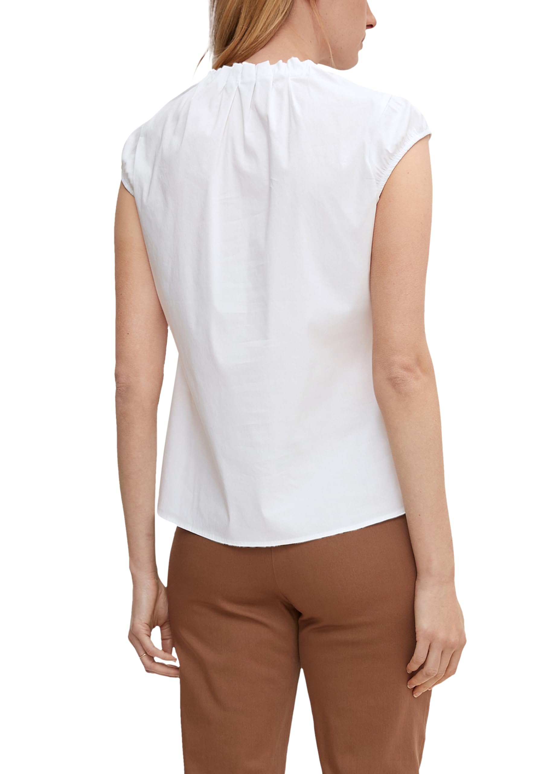 comma-blouses-kurzarm-bluse-wei-gr-40-business image 2
