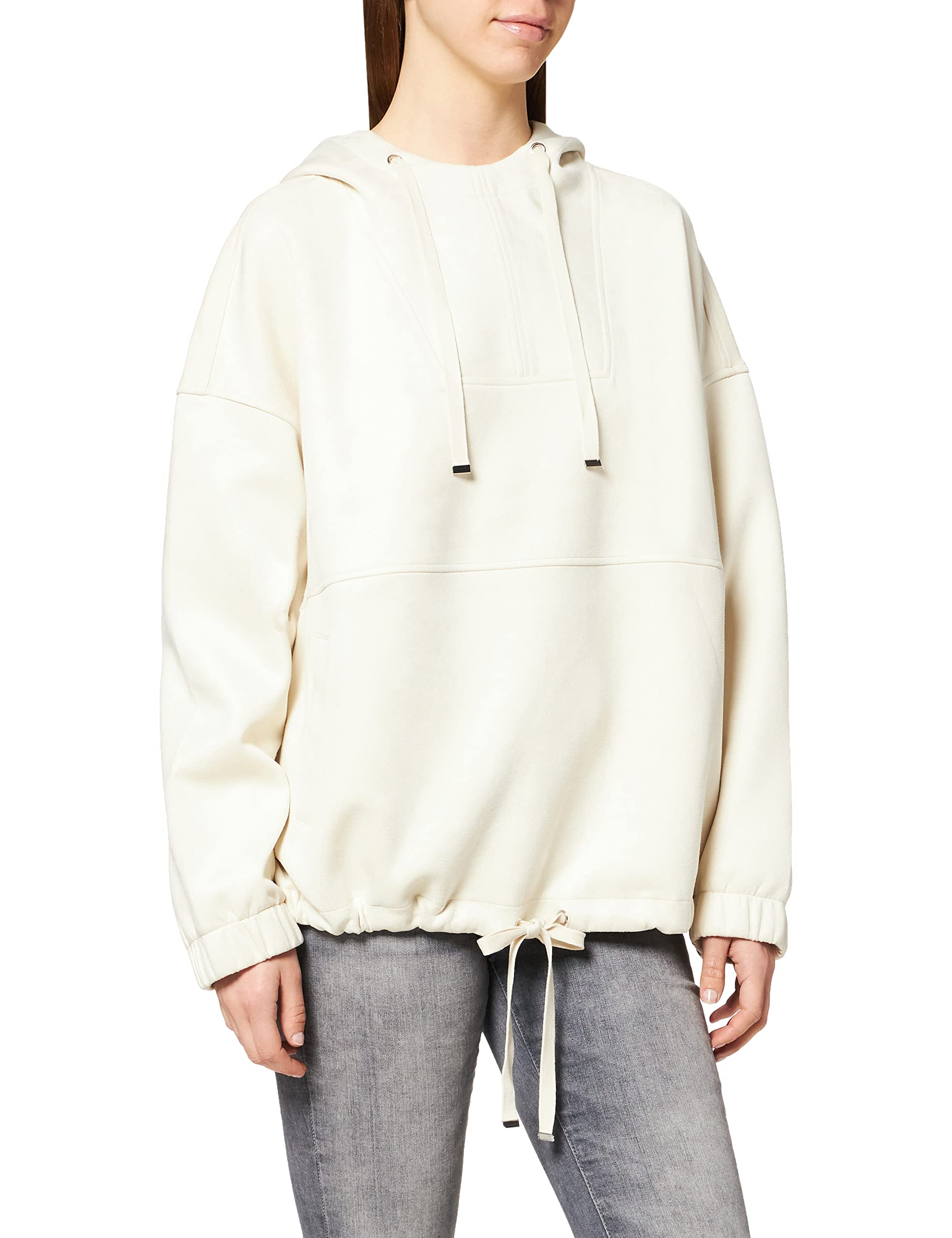 comma-sweatshirt-dust-white-gr-38-rundhals image 2