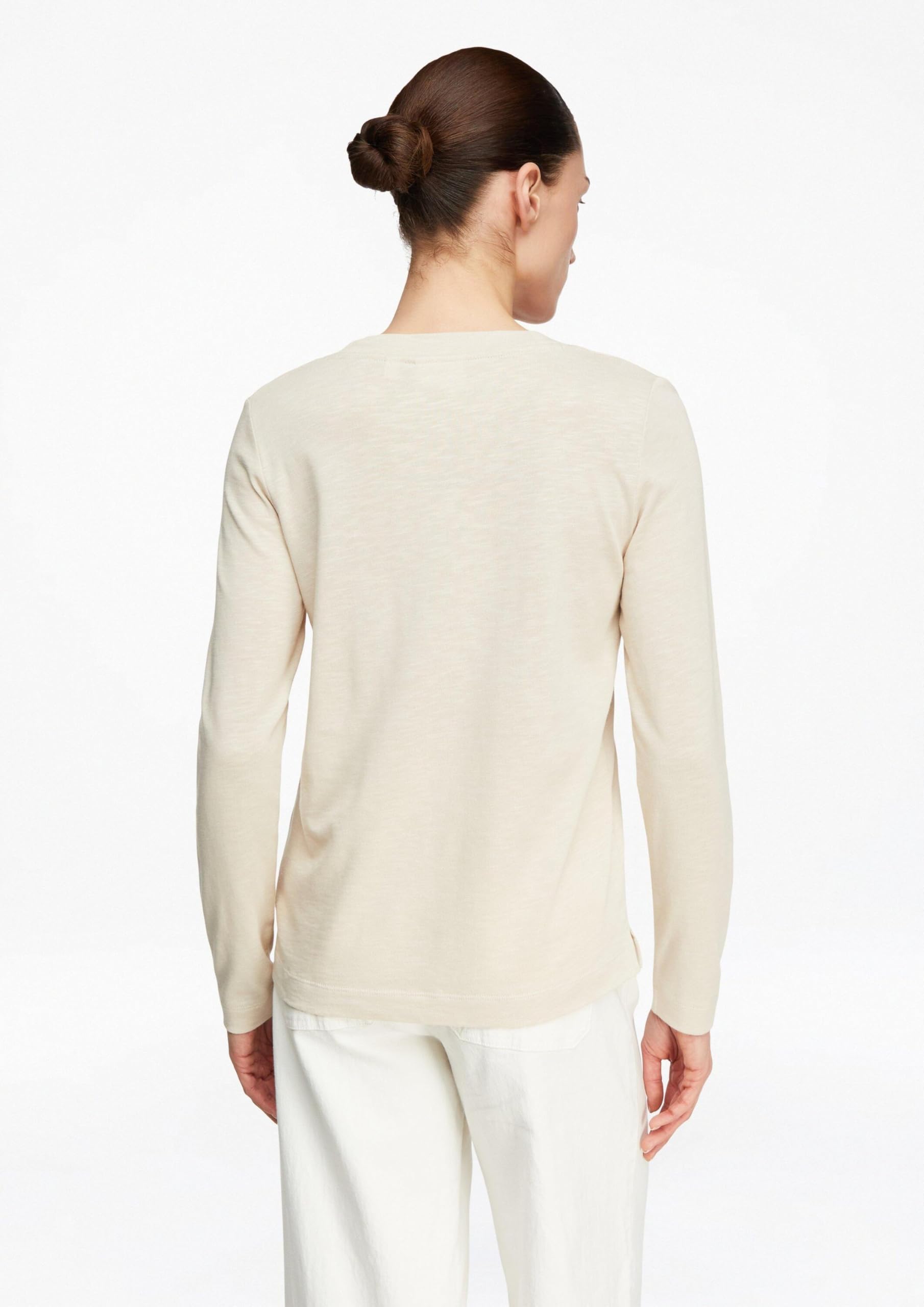 comma-langarm-shirt-rundhals-regular-fit-jersey image 7