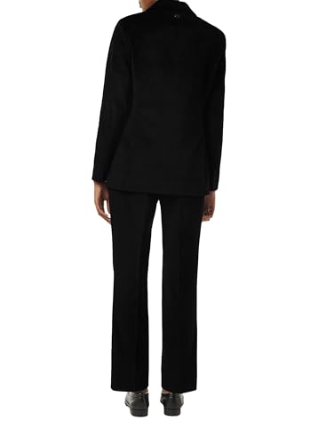 comma-samt-blazer-mit-satin-details-blazer-gr-42-gef-ttert image 8