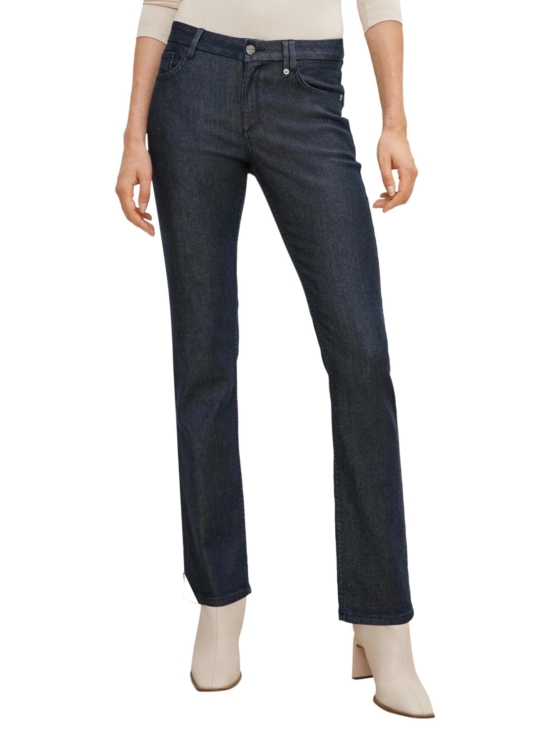 comma-jeans-regular-straight-leg-lange-hose image 1