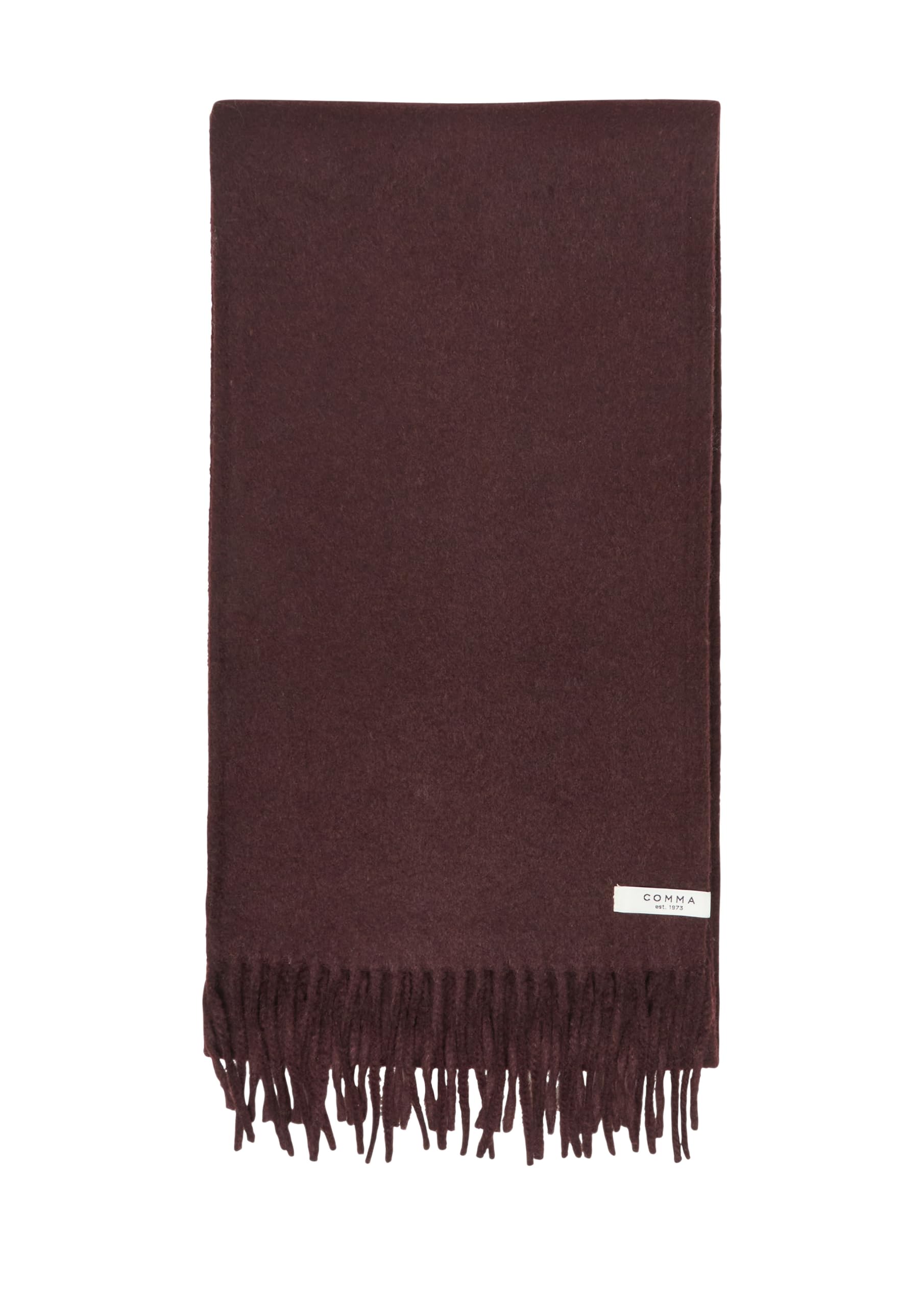 comma-accessoires-schal-wollmix-hellbraun-fransen image 8