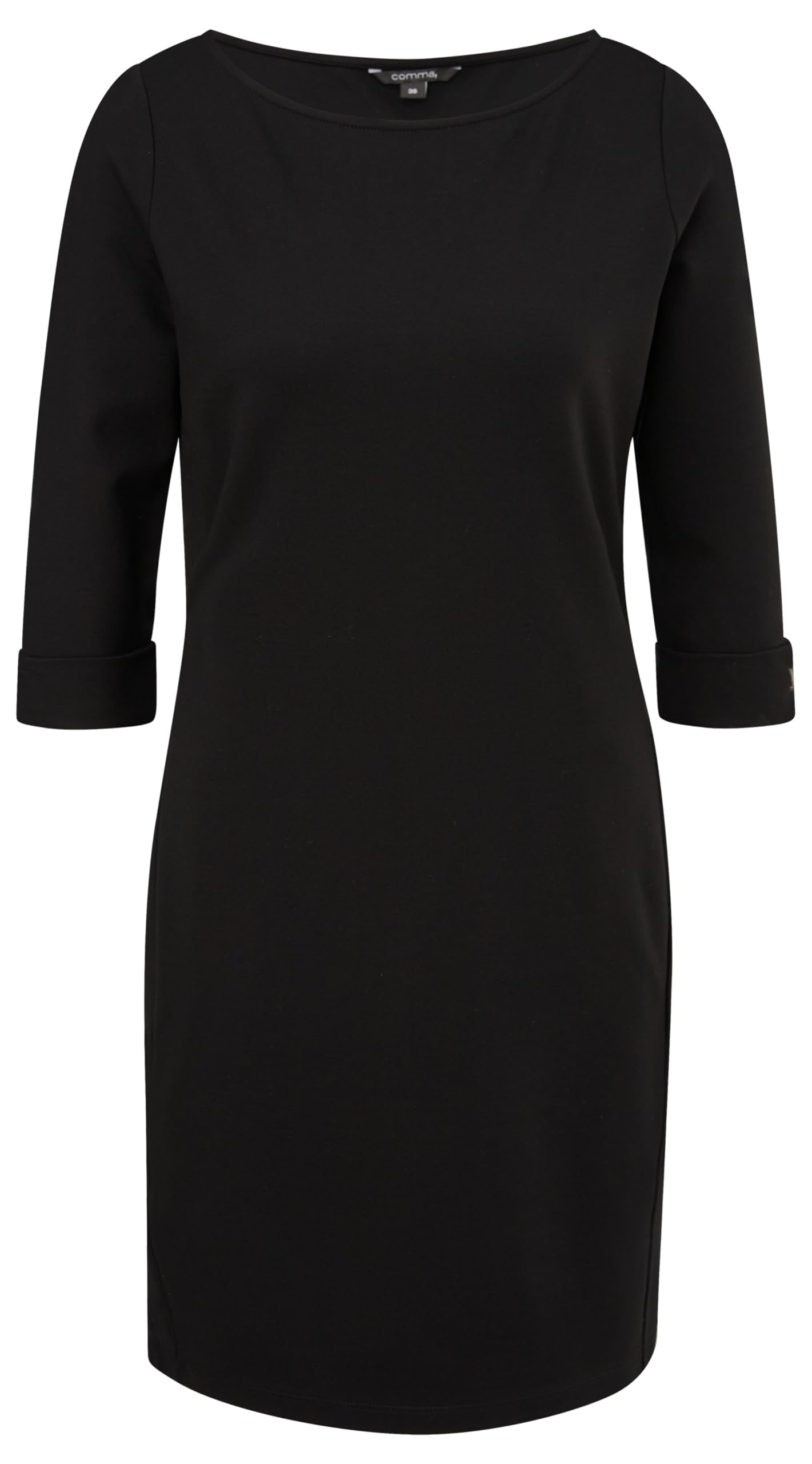 comma-2142853-jersey-kleid-3-4-arm-blau image 7