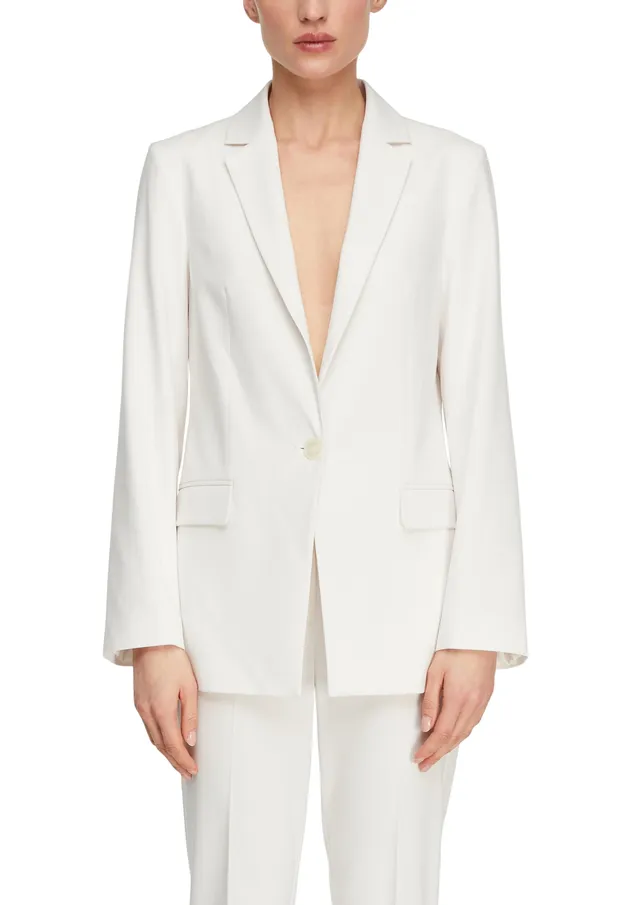 comma-antaillierter-blazer-viskose-stretch-blazer-business image 1