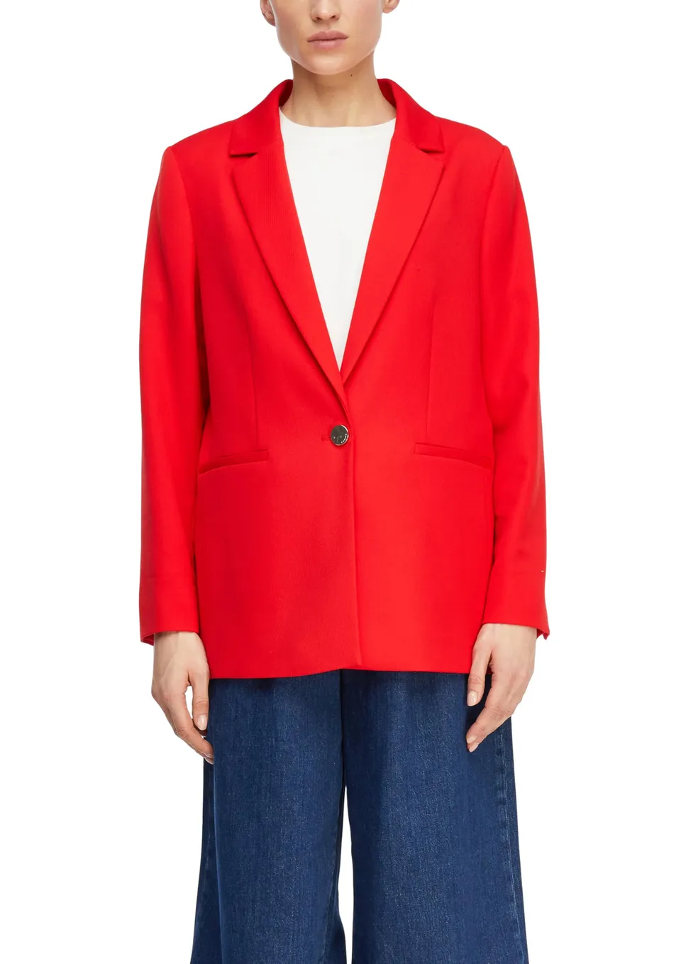 comma-blazer-damen-twill-relaxed-fit-gr-34 image 1