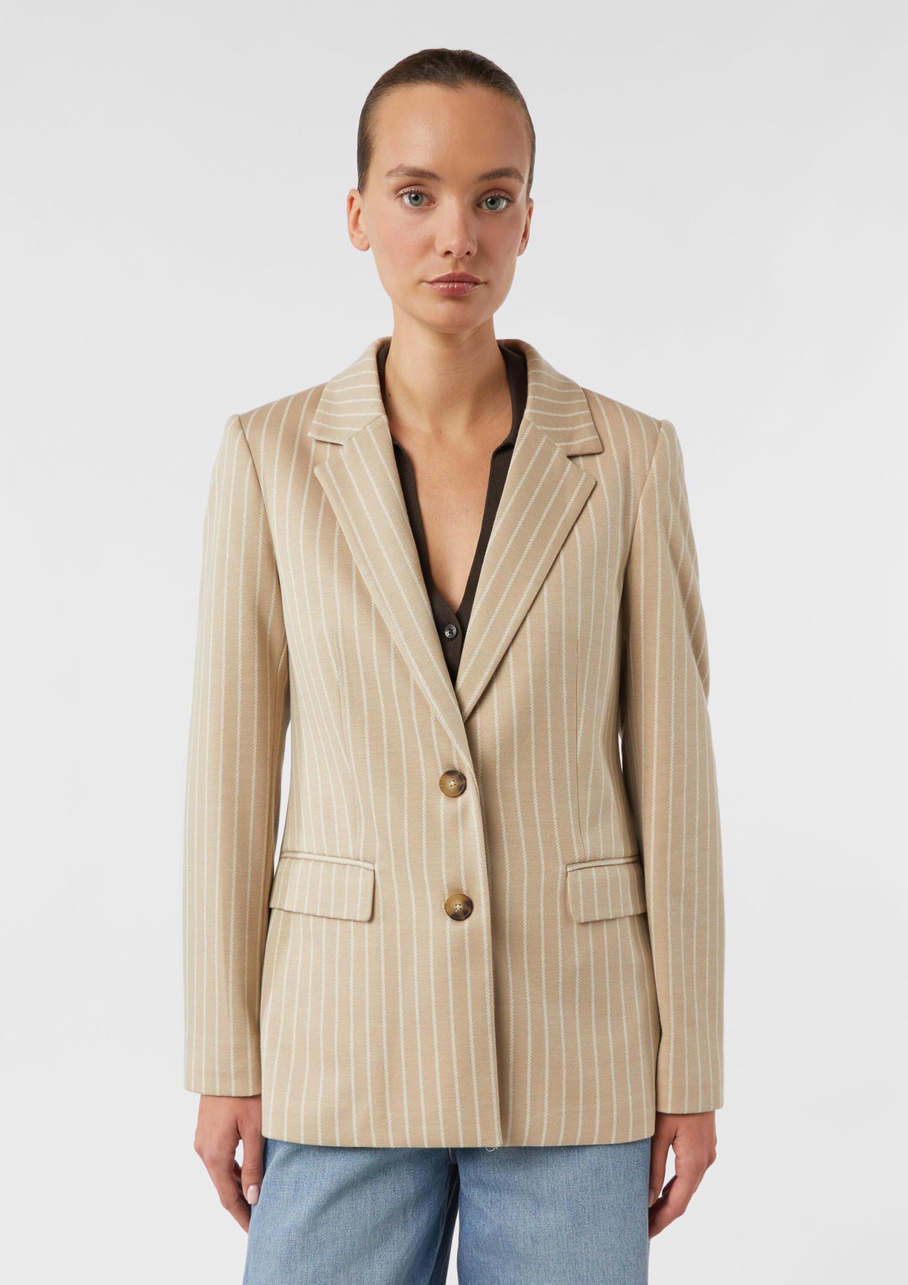 comma-blazers-jersey-blazer-nadelstreifen-damen image 6