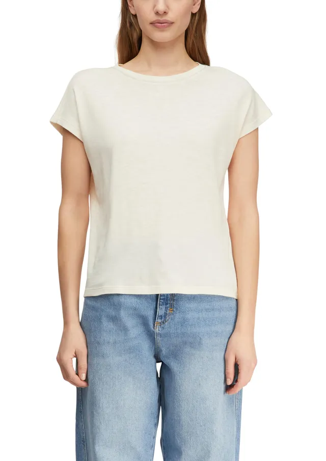 comma-tops-t-shirt-gr-42-regular-rundhals-wei image 1