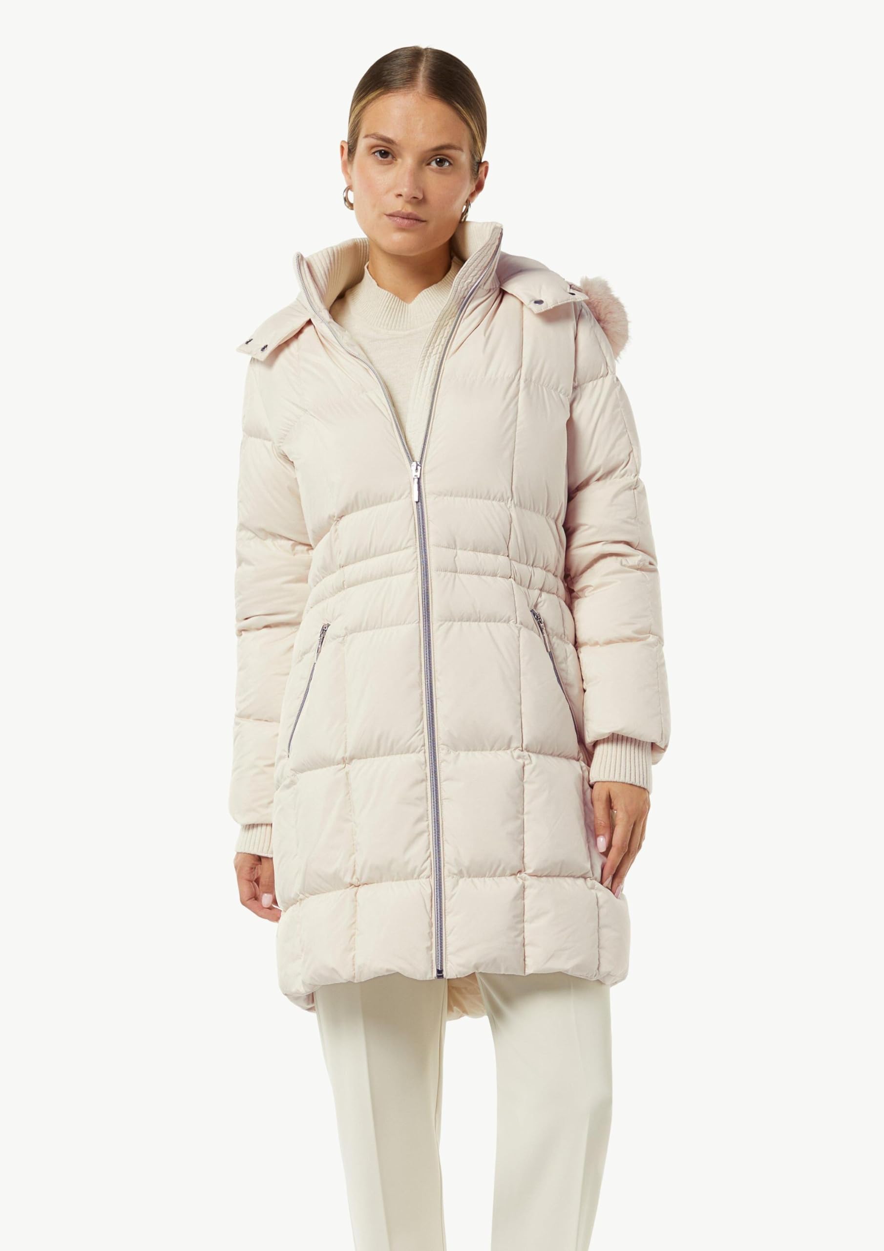 comma-daunenparka-kapuze-gr-e-40-beige-steppmantel image 5