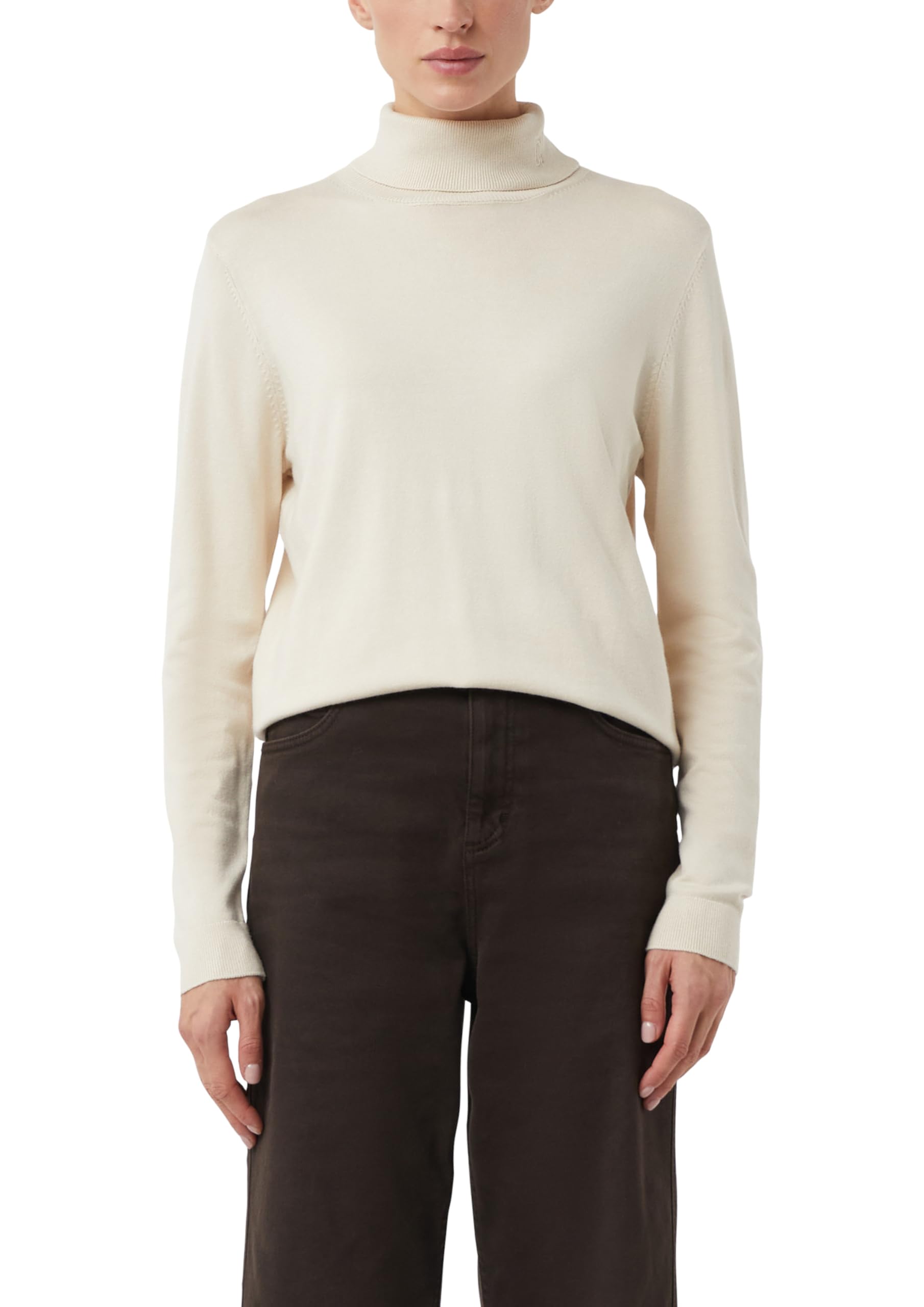 comma-rollkragenpullover-logo-stickerei-strickpullover-kiwigr-n image 8