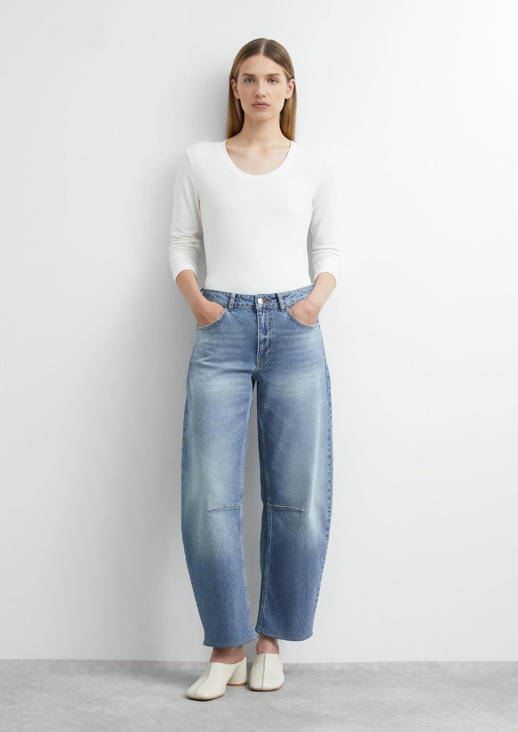 comma-jeans-barrel-leg-mid-rise-damen-gr-40 image 6