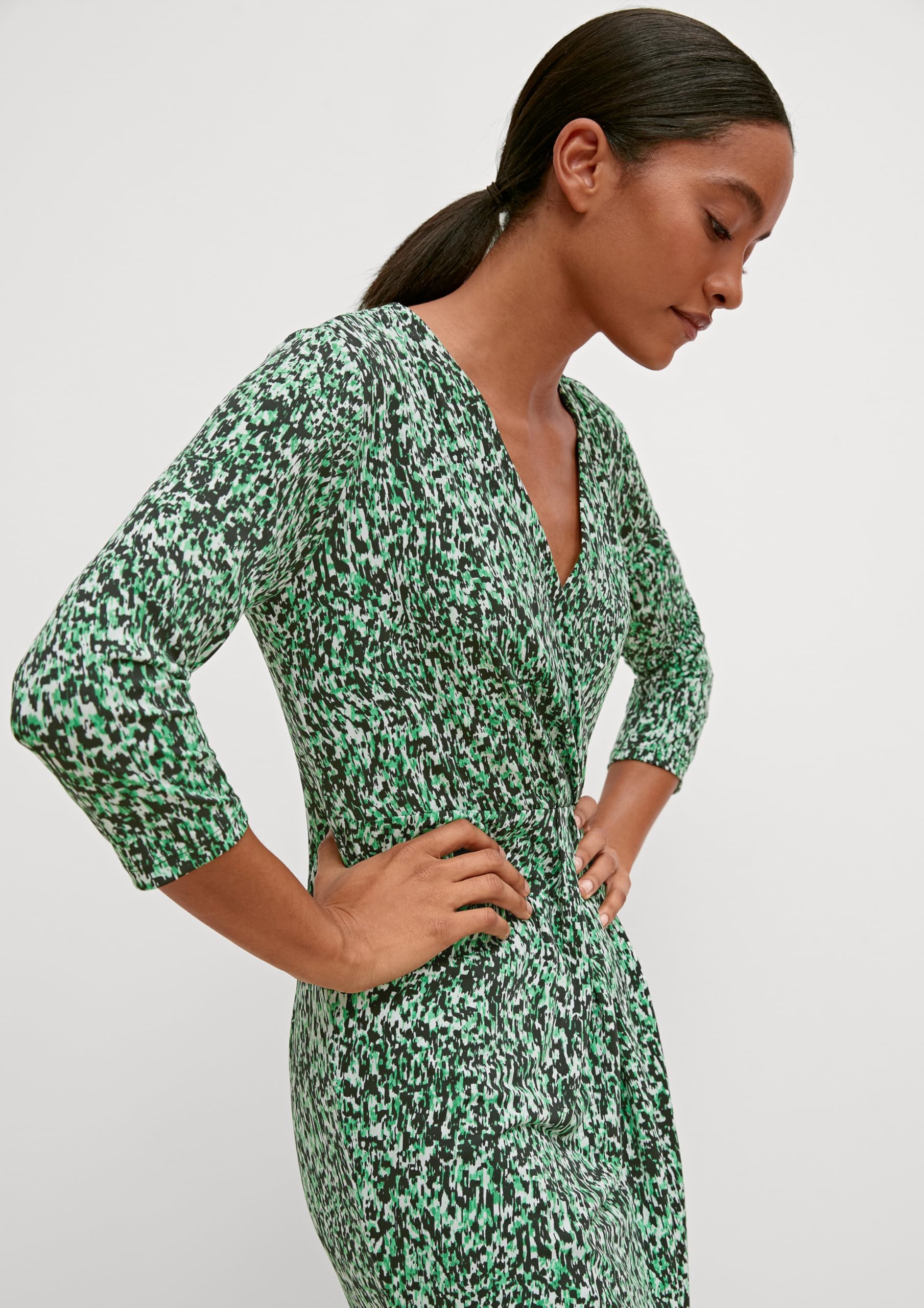 comma-2128560-kleid-gr-n-mehrfarbig-gr-44 image 5