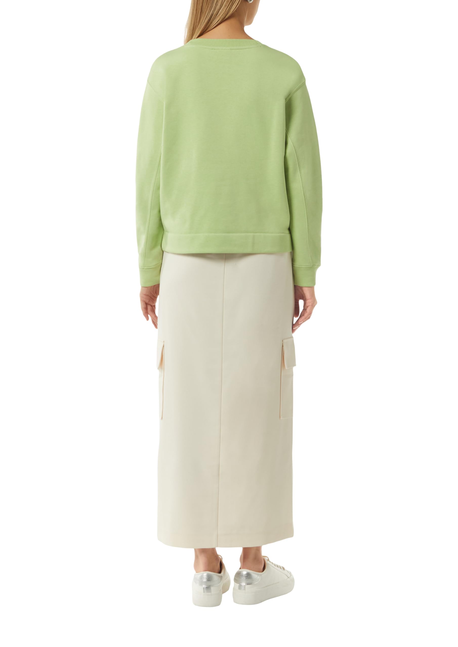 comma-sweatshirt-baumwollmix-damen-mit-stickerei image 2