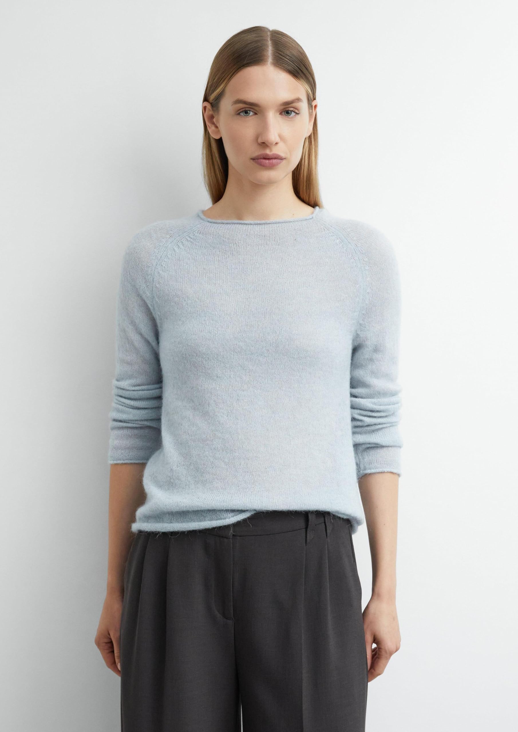comma-damen-strickpullover-alpaka-stehkragen-gr-48-beige image 6