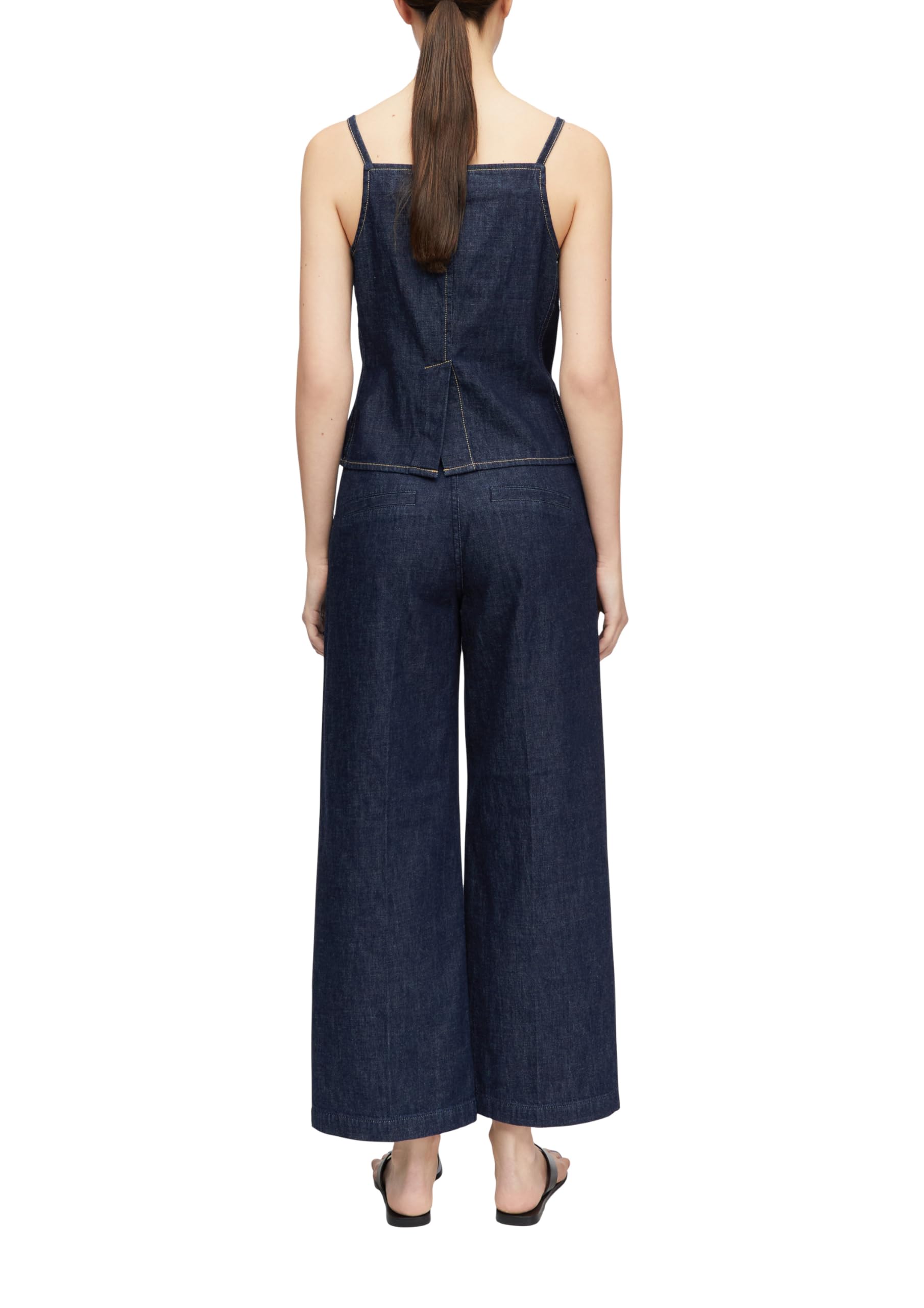 comma-2182074-culotte-jeans-wide-leg-7-8-gr-40 image 2