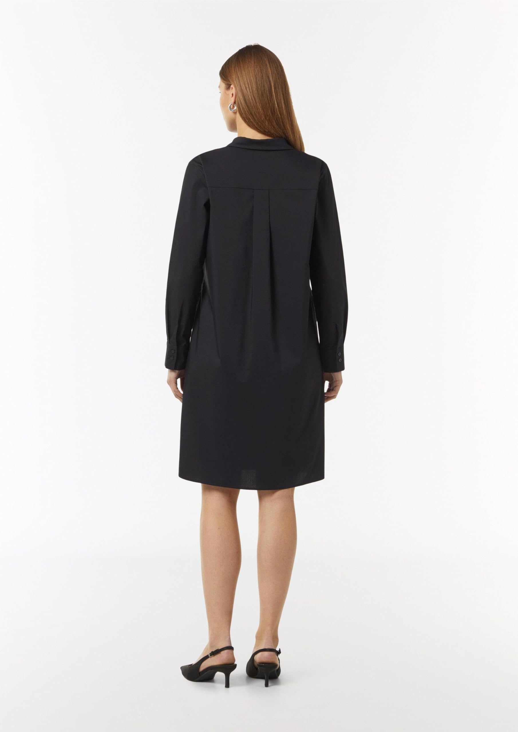 comma-businesskleid-gr-e-40-blau-midikleid-tunika image 8