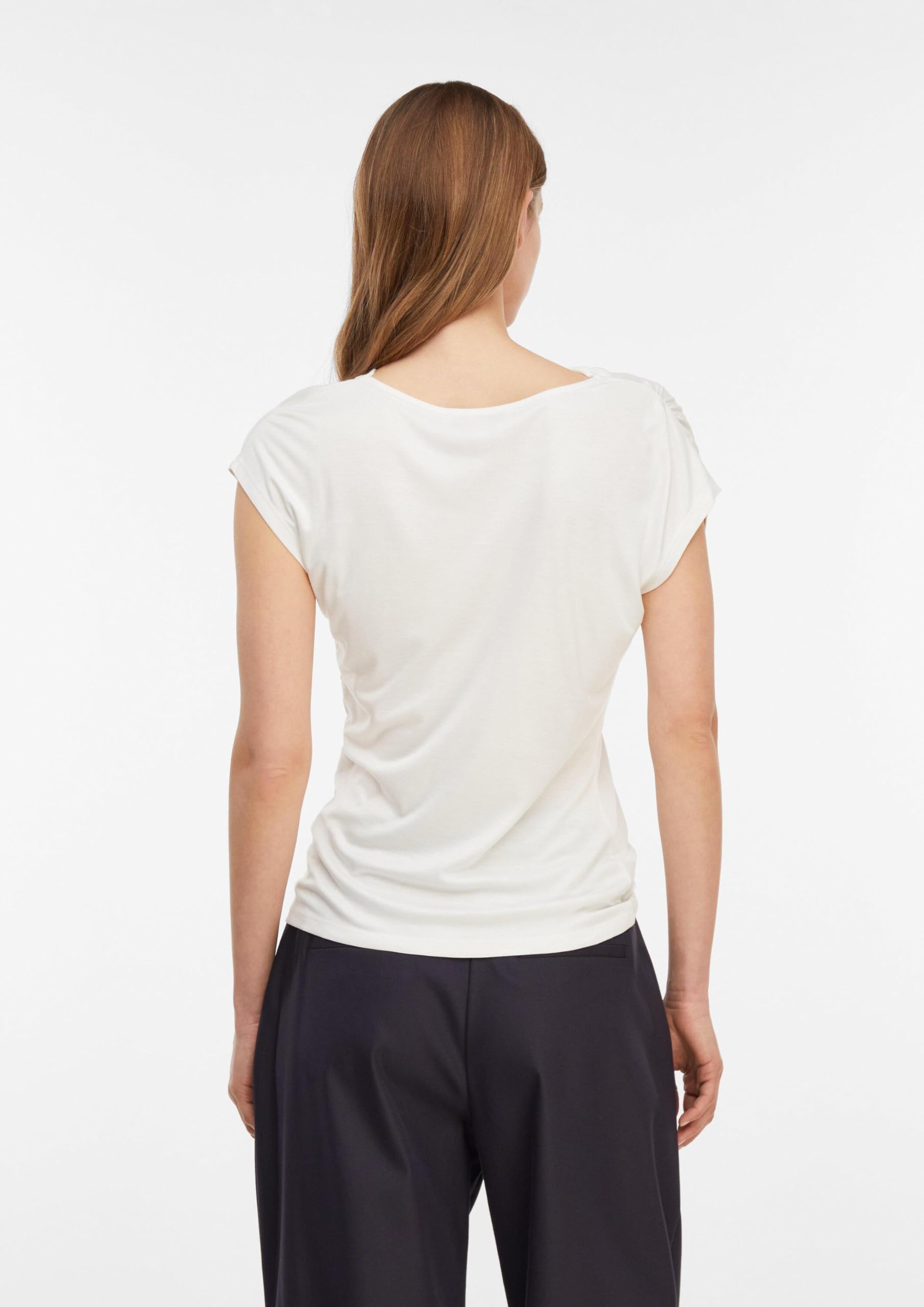 comma-2181541-t-shirt-top-gr-34-mit-drap image 7