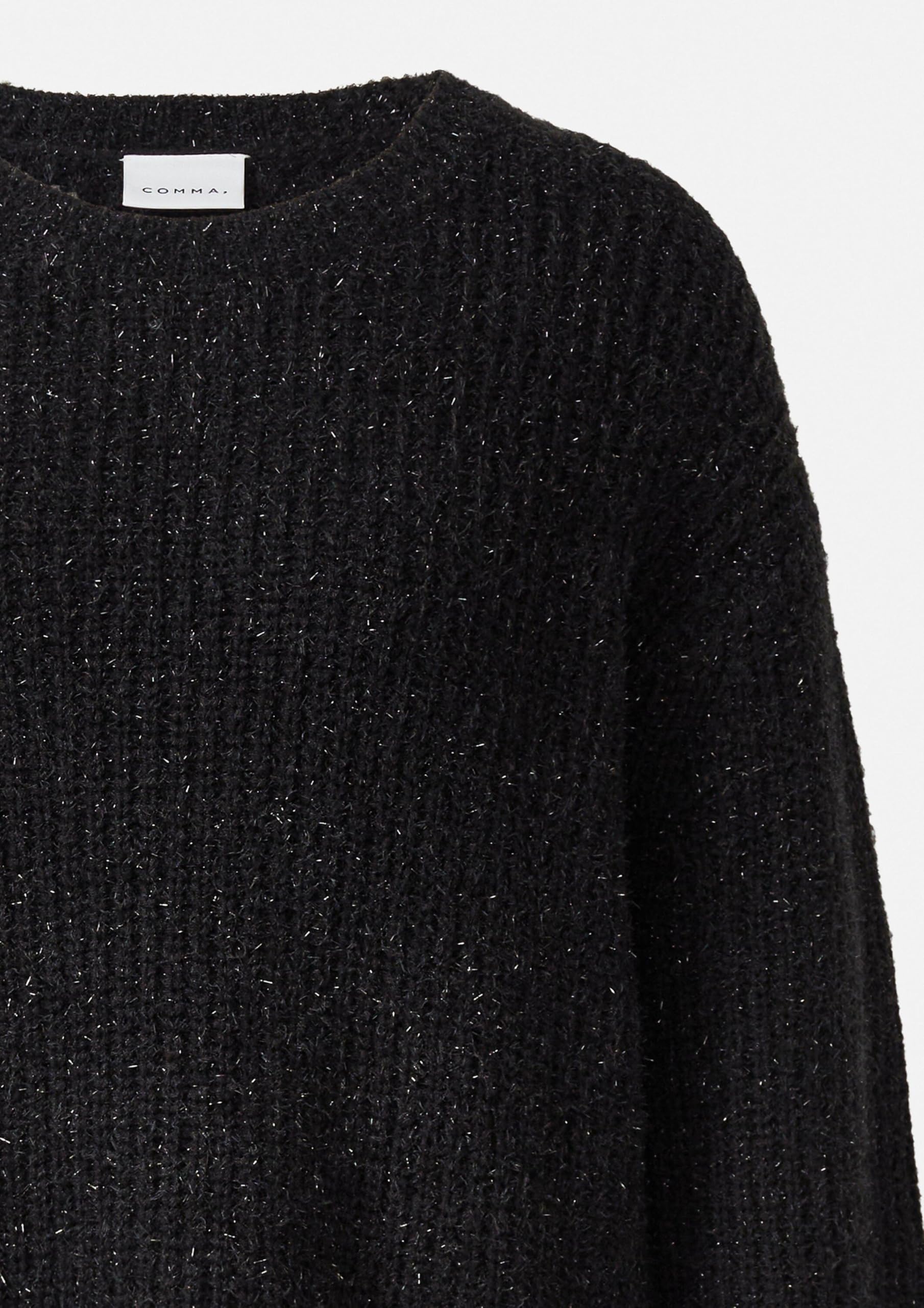 comma-relaxed-pullover-glitzergarn-gr-44-schiefergrau image 5