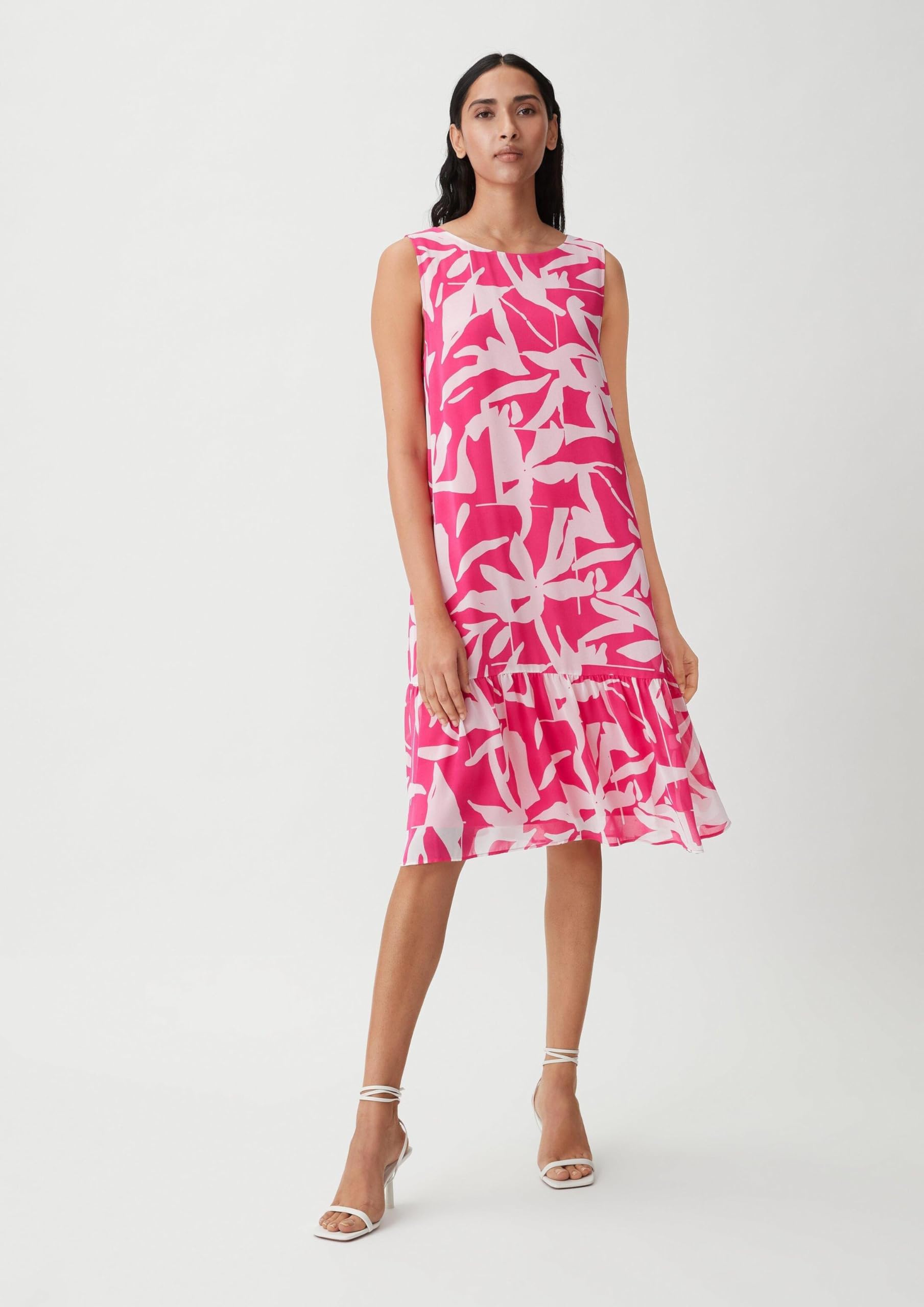 comma-2132519-midi-kleid-gr-34-pink-wei image 6