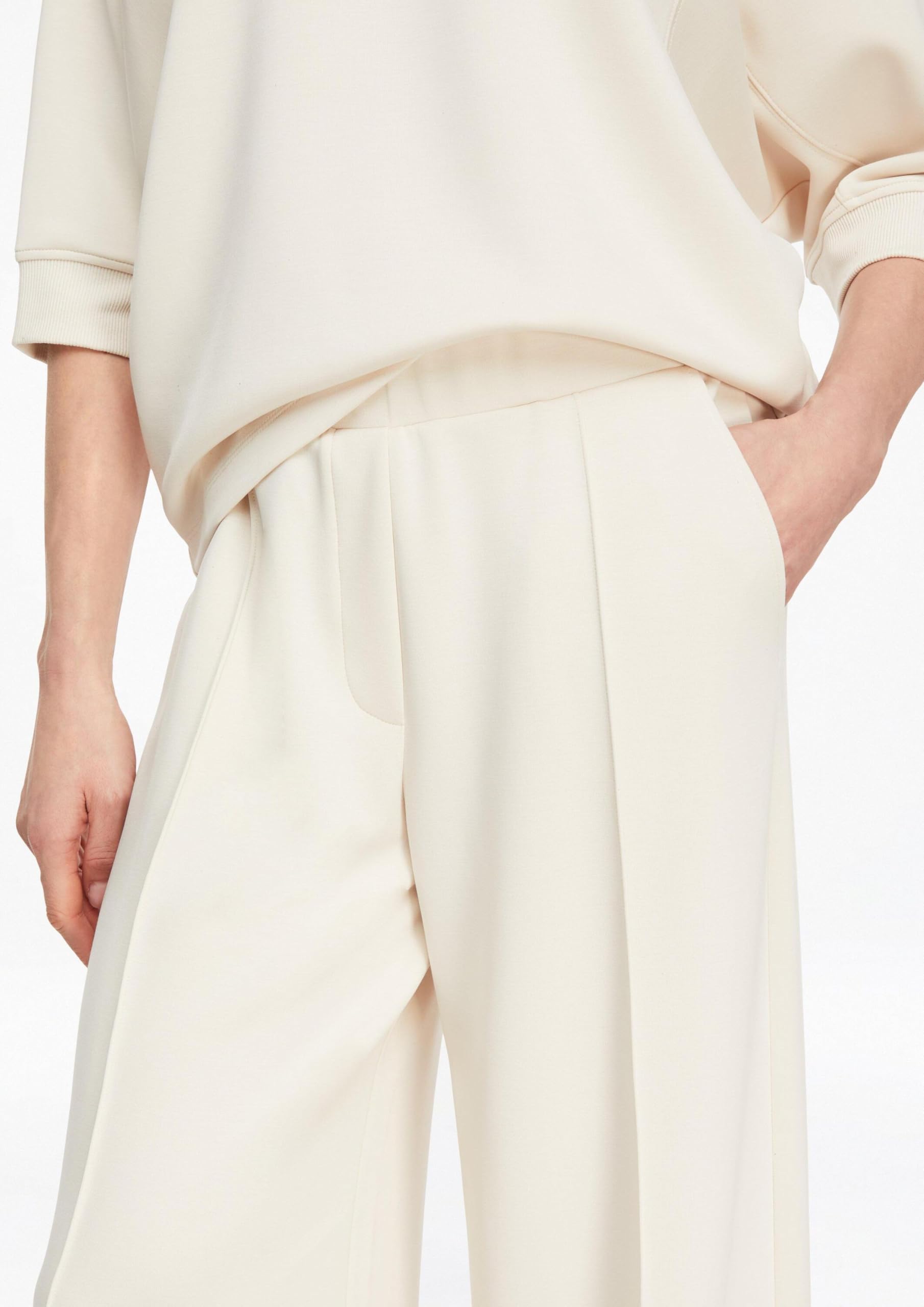 comma-hose-wide-leg-jersey-elastisch-damen image 4