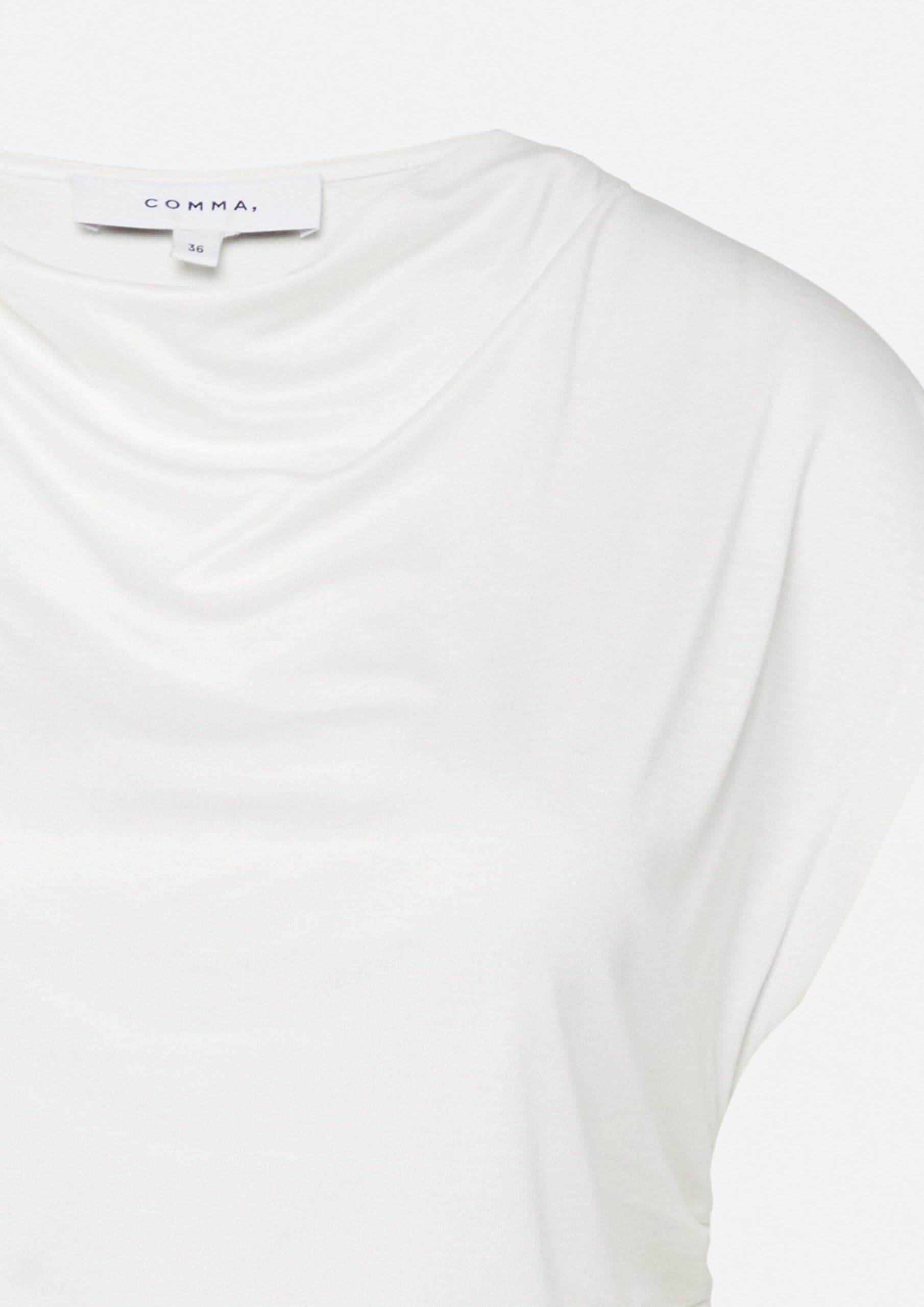 comma-2181541-t-shirt-top-gr-34-mit-drap image 5