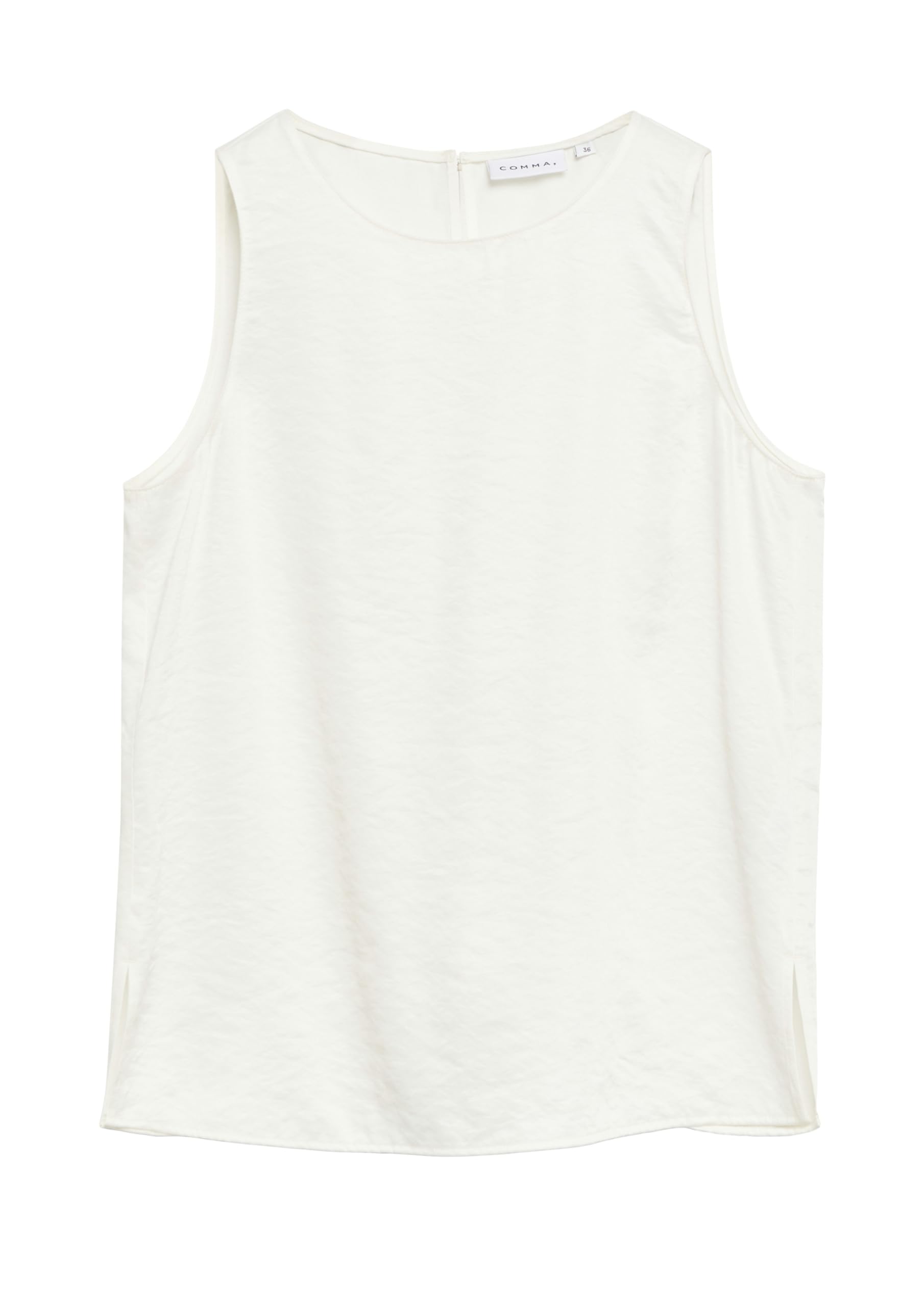 comma-blouses-damenbluse-rmellos-samt-satin-rundhals-2 image 4