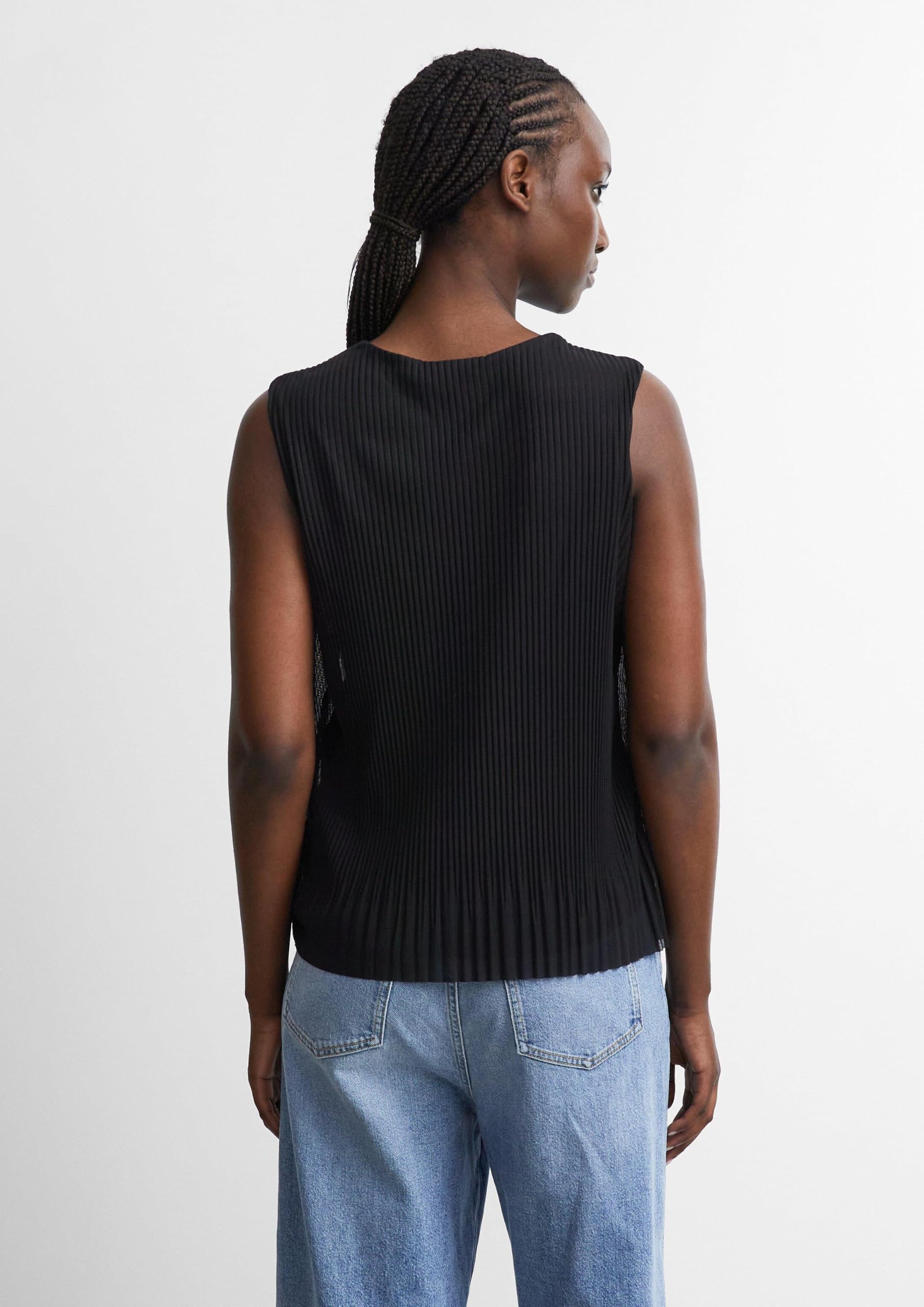 comma-t-shirt-a-shape-plissee-rmellos-gr-34 image 7