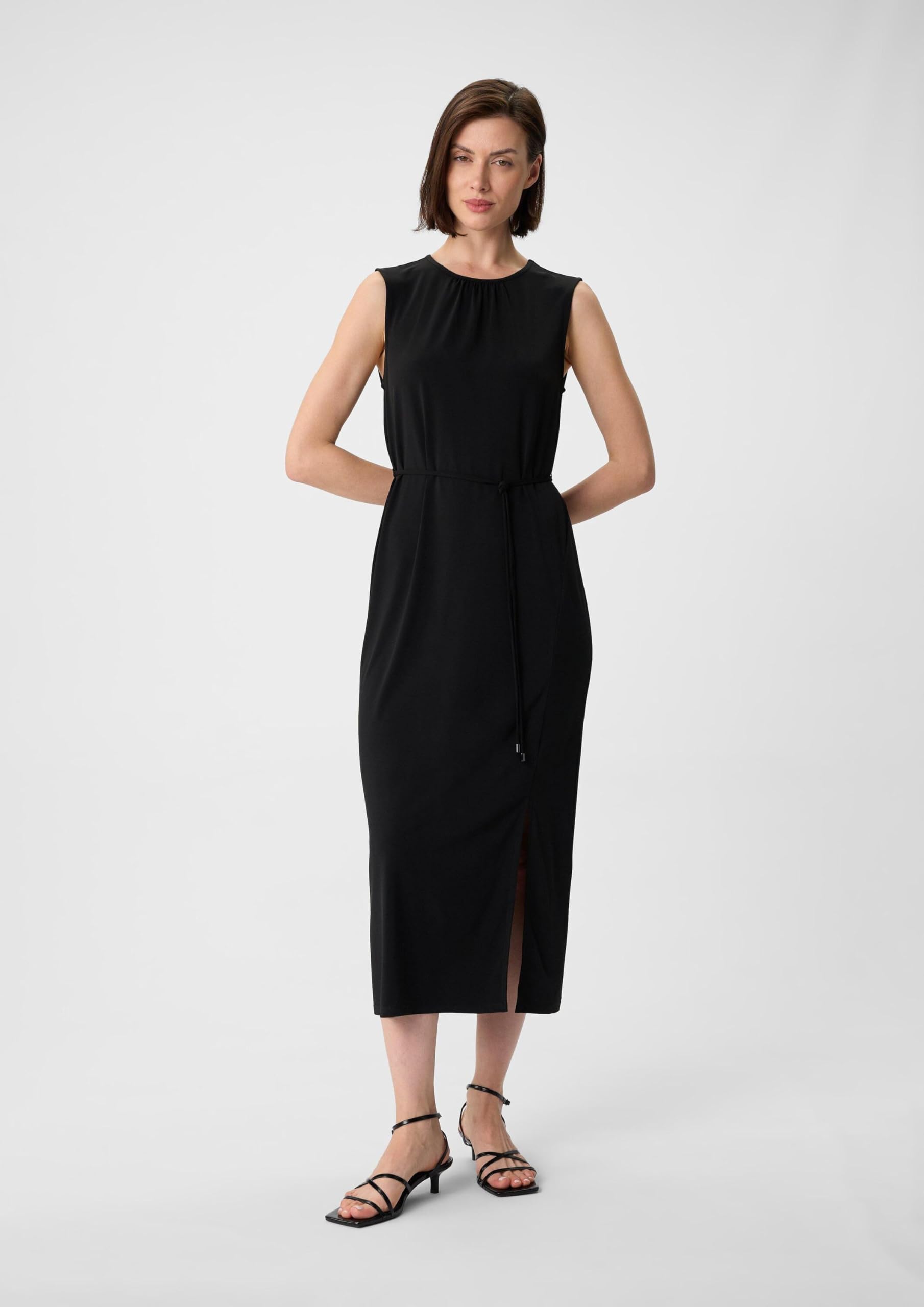 comma-2166453-maxi-kleid-damen-gr-36-schwarz-lang image 7