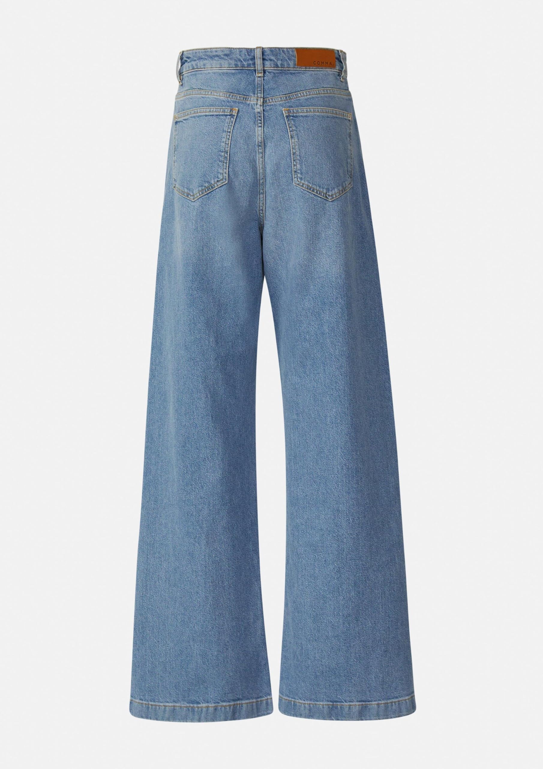 comma-jeans-wide-leg-gr-40-hellblau-high-rise image 8