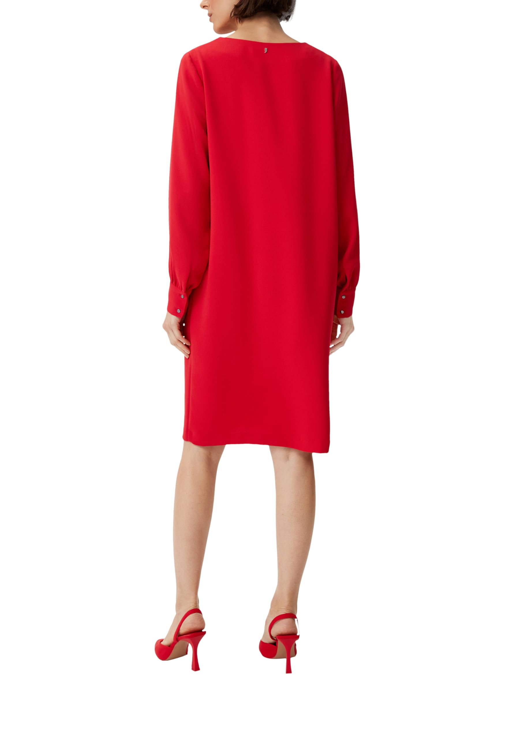 comma-dresses-midikleid-gr-e-36-mit-v-ausschnitt image 2