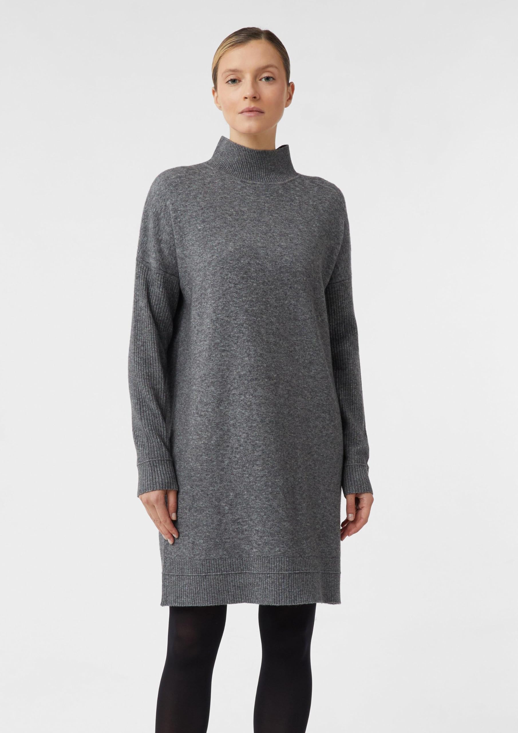 comma-strickkleid-stehkragen-wollmix-gr-e-m image 6
