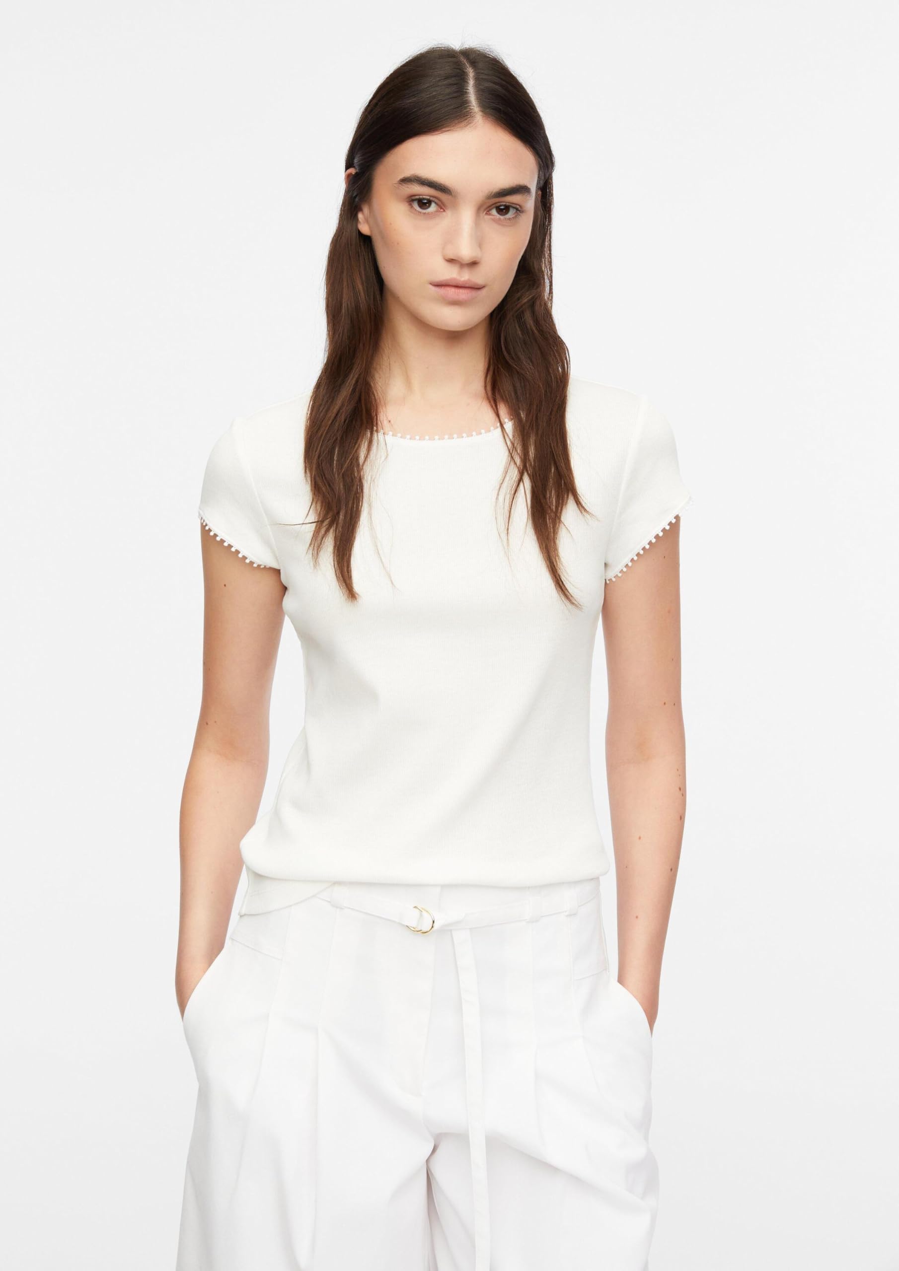 comma-tops-2180206-t-shirt-damen-gr-36-basic image 6
