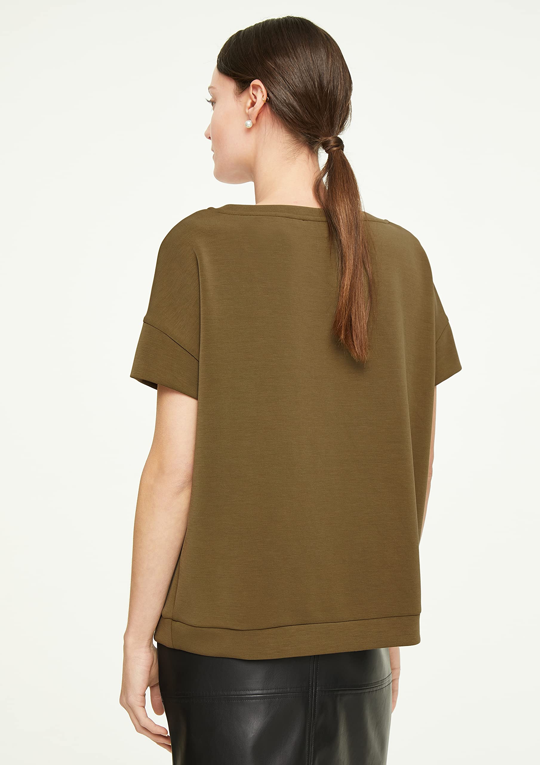 comma-damen-sweatshirt-kurzarm-modernes-oberteil image 6