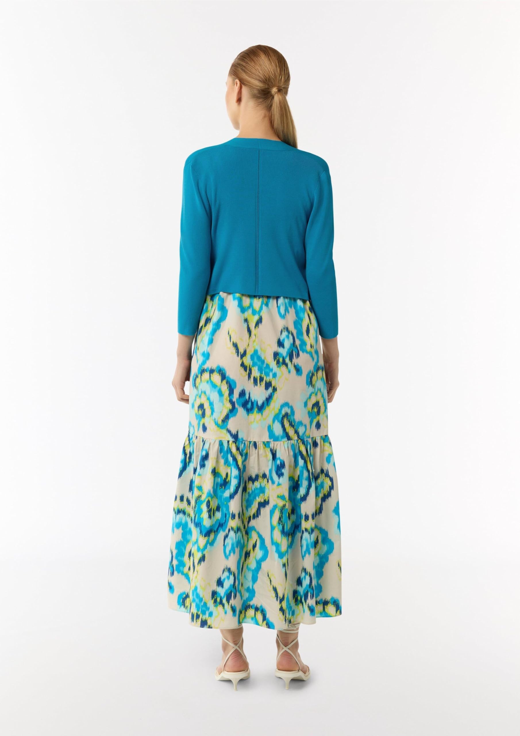 comma-verk-rzte-strickjacke-viskosemix-s-pastellt-rkis image 6