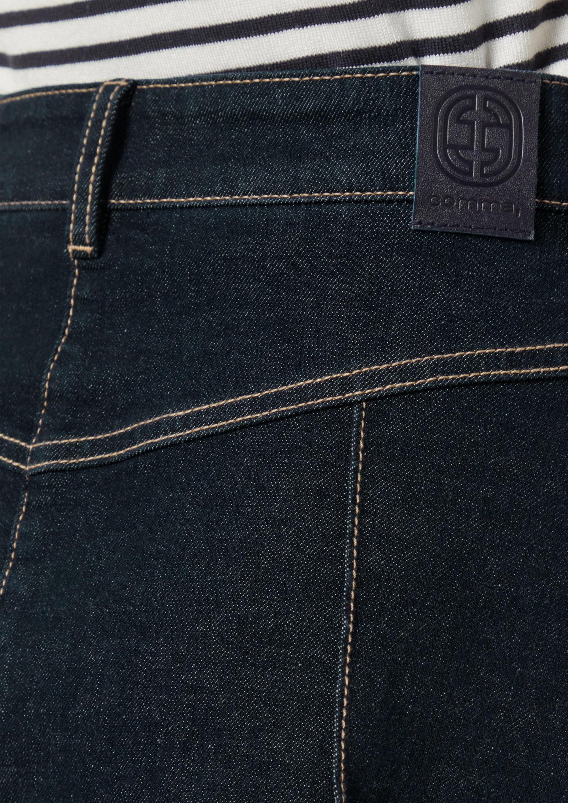 comma-skirts-midirock-denim-gr-38-elastisch-ausgestellt image 4