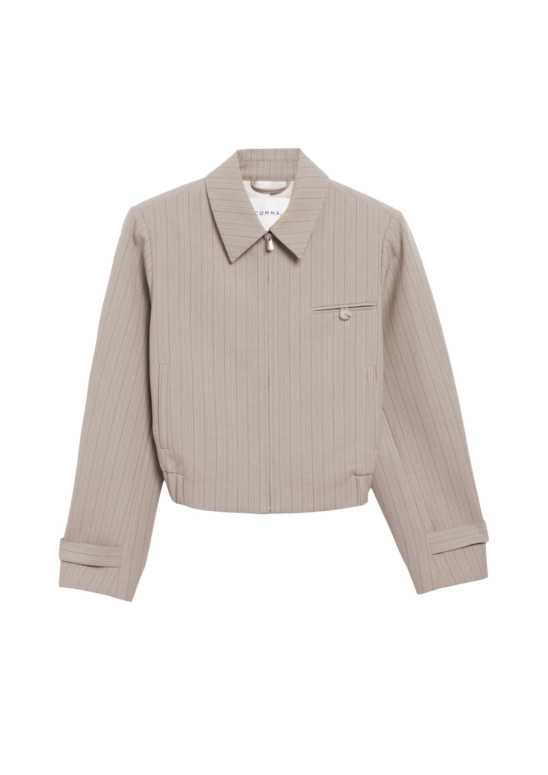 comma-indoor-jacke-boxy-fit-gr-44-hemdkragen image 4