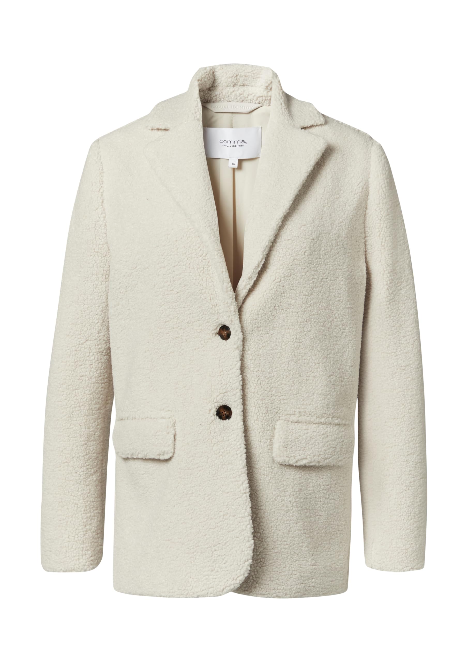 comma-2160442-blazer-damen-gr-42-teddy-pl-sch-beige image 3