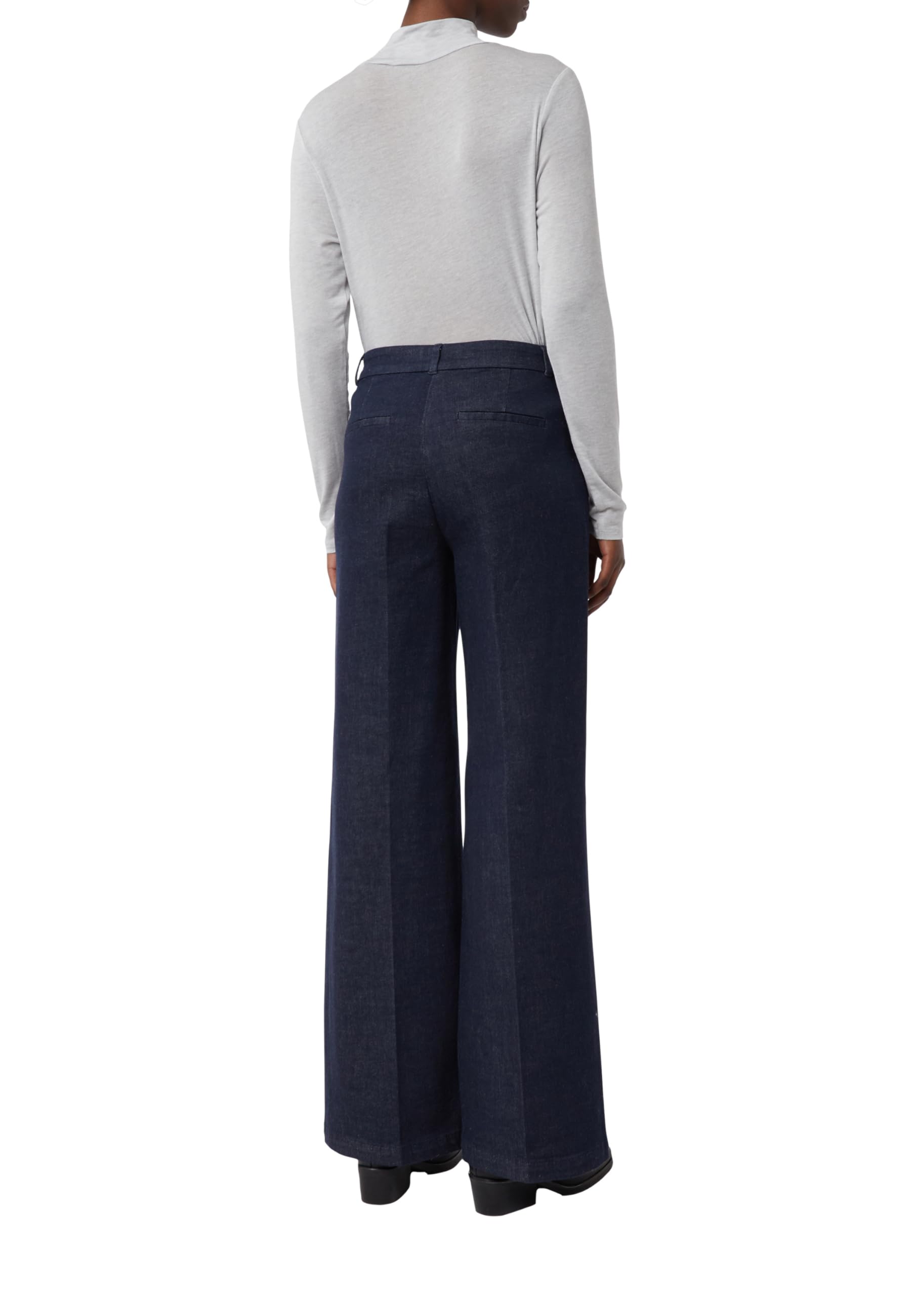comma-cleane-dark-denim-jeans-damen-weites-bein-gr-e-44 image 2