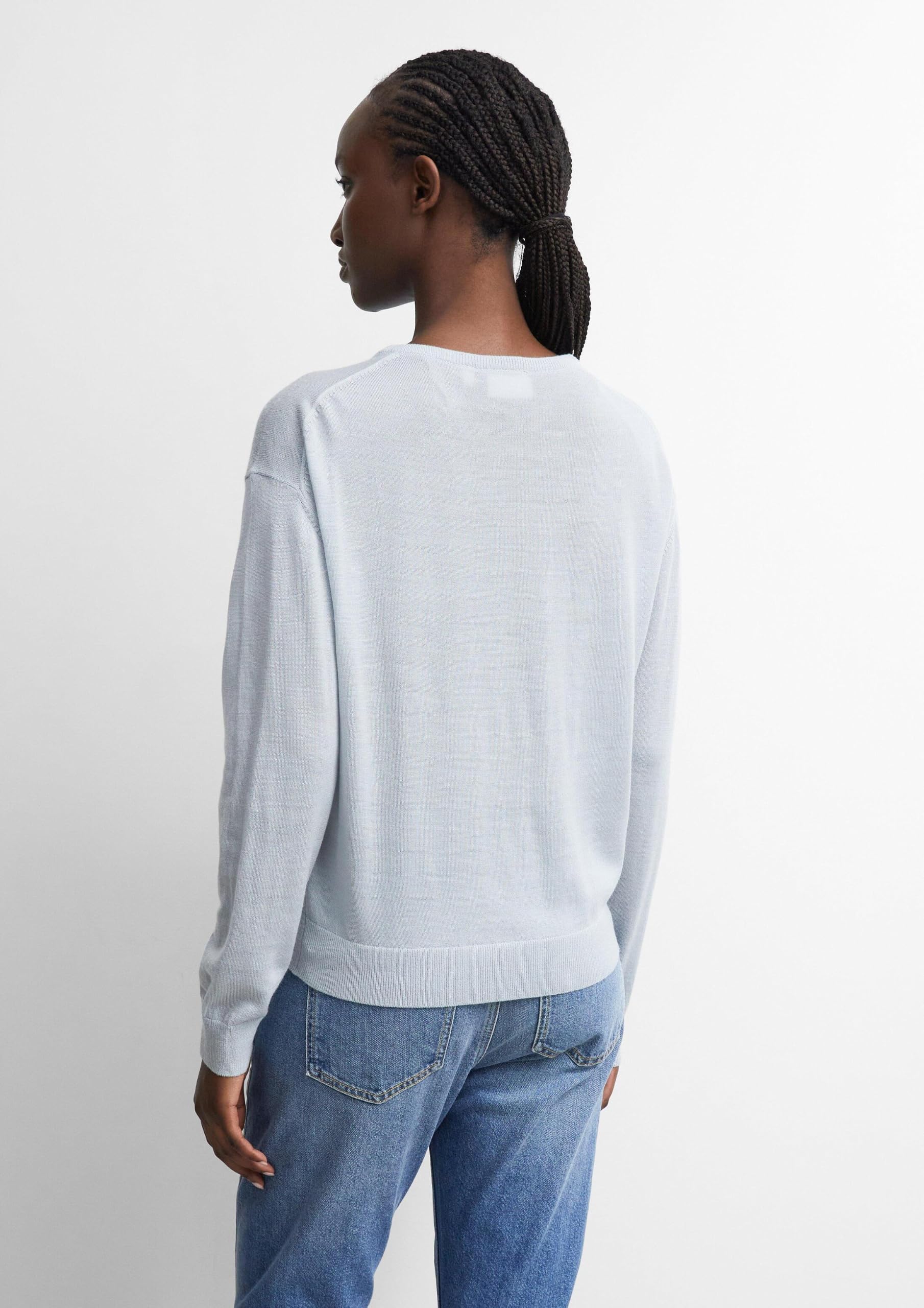 comma-strickpullover-v-ausschnitt-regular-fit-hellgrau-gr-36 image 7