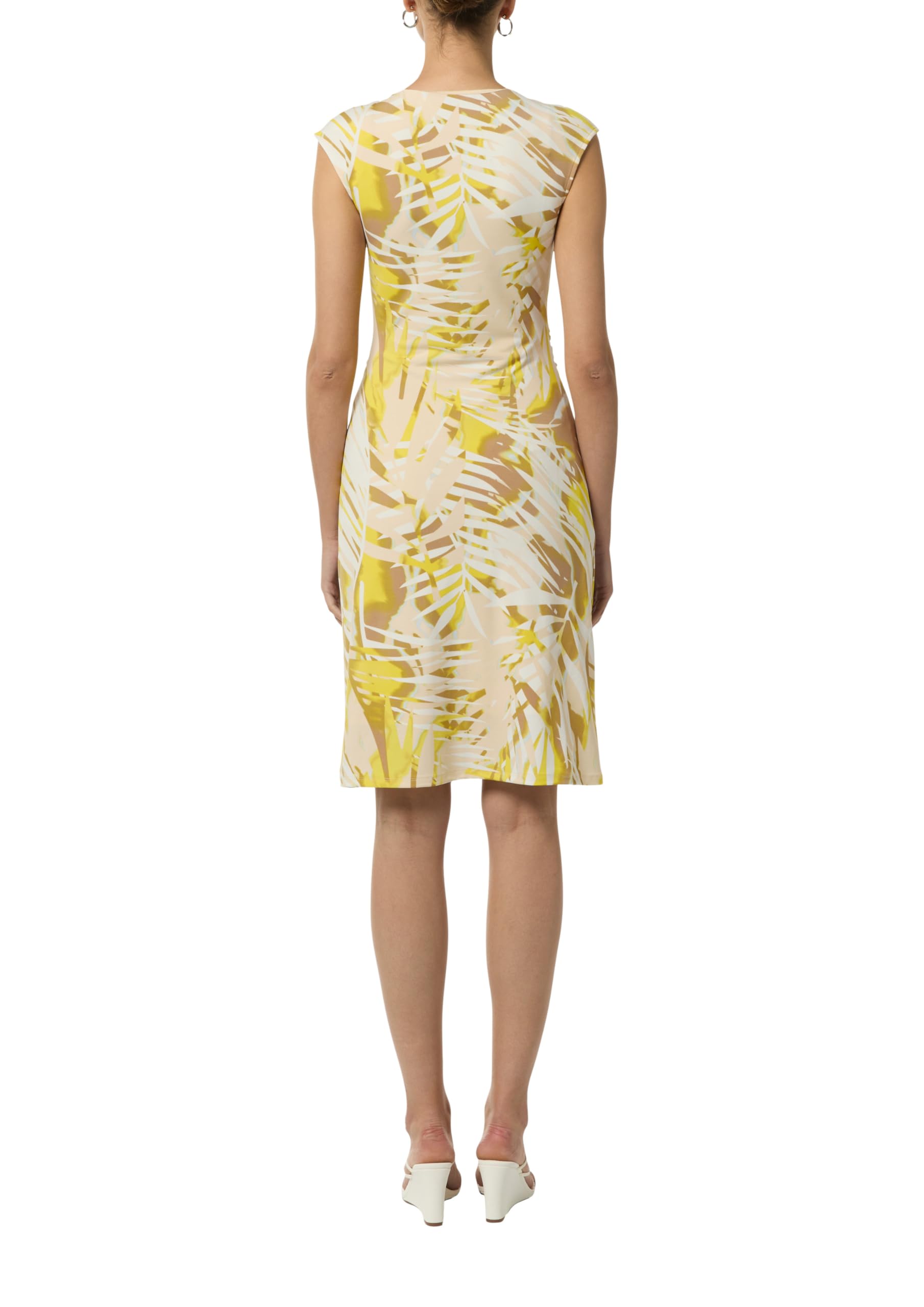 comma-midikleid-riegel-detail-allover-print-kleid-gr-44 image 2