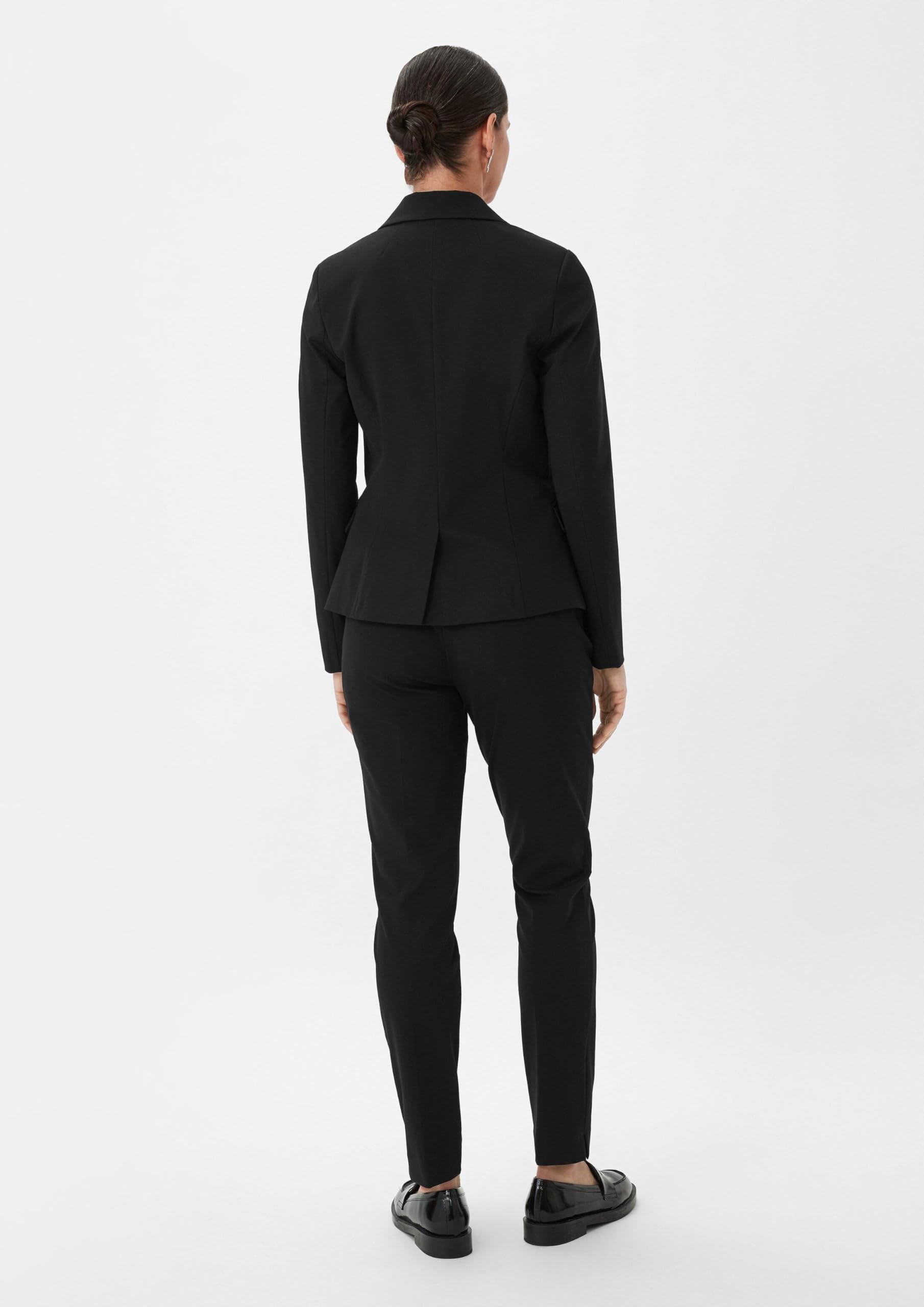 comma-blazers-blazer-viskosemix-schwarz-gr-44-schwarz image 6