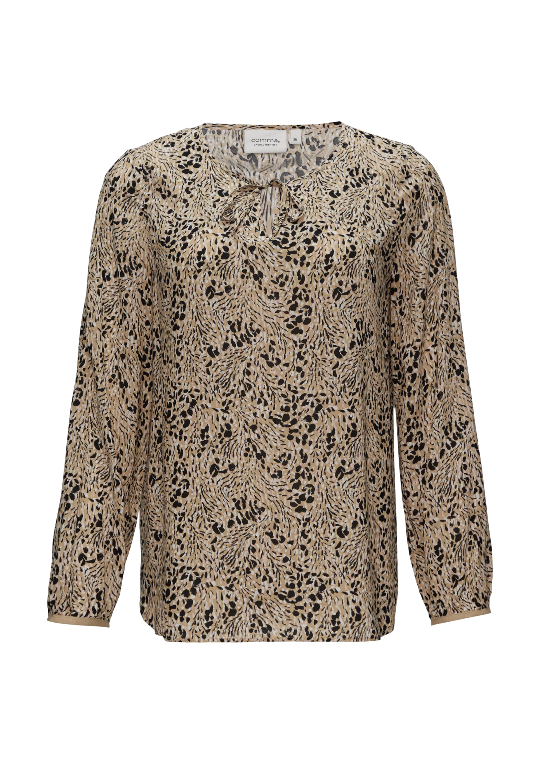 comma-2153979-bluse-damen-allover-print-gemustert image 3