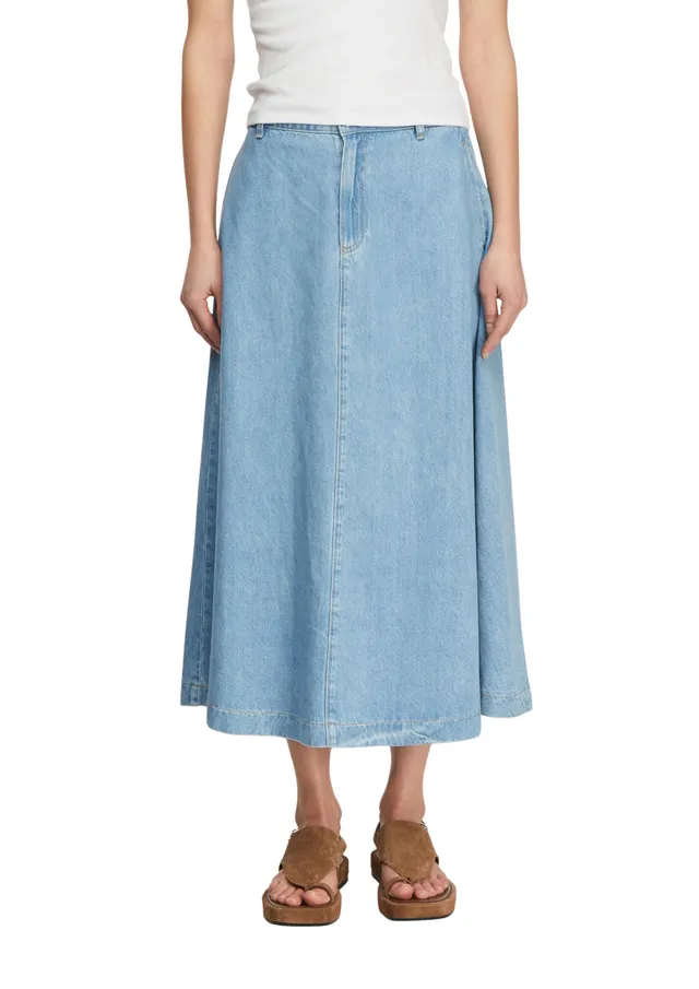 comma-midirock-lyocell-denim-a-linie-gr-e-32 image 1