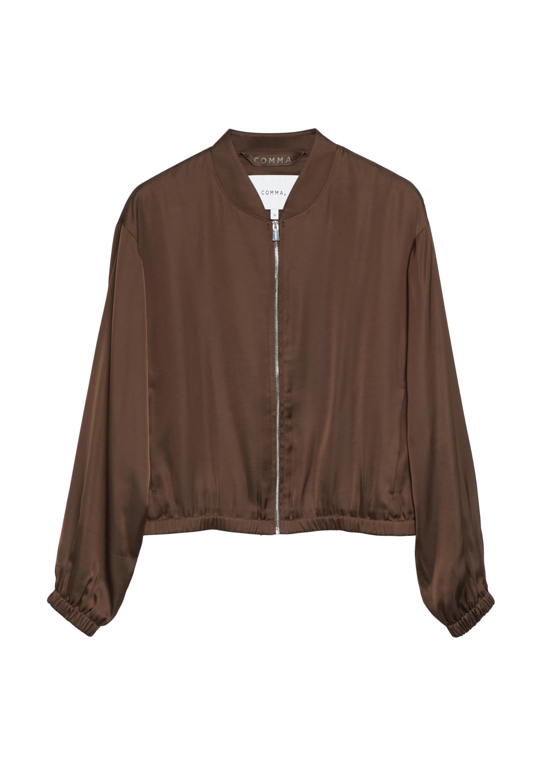 comma-jackets-blousonjacke-gr-42-satin-bomberkragen image 4