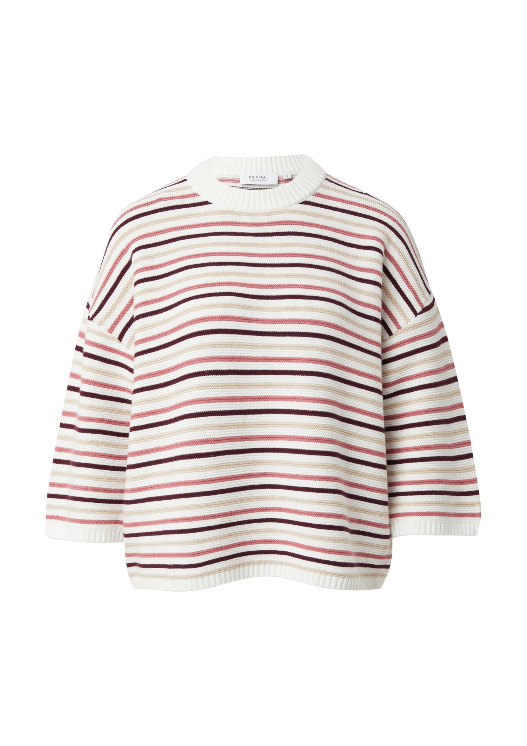 comma-knitwear-gestreifter-strickpullover-xs-relaxed-fit image 4