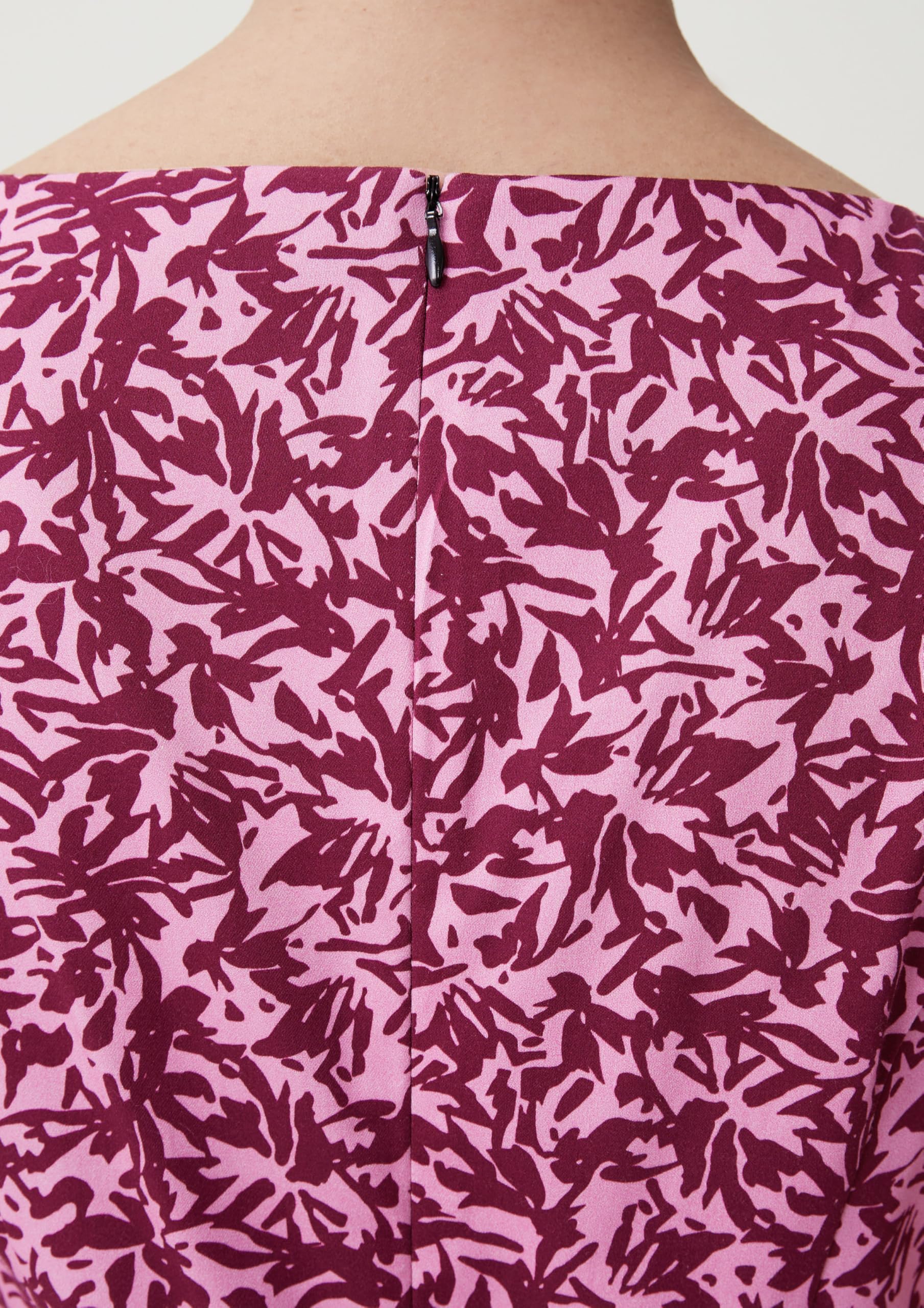 comma-kleid-baumwollstretch-gr-40-pink-kurz image 5