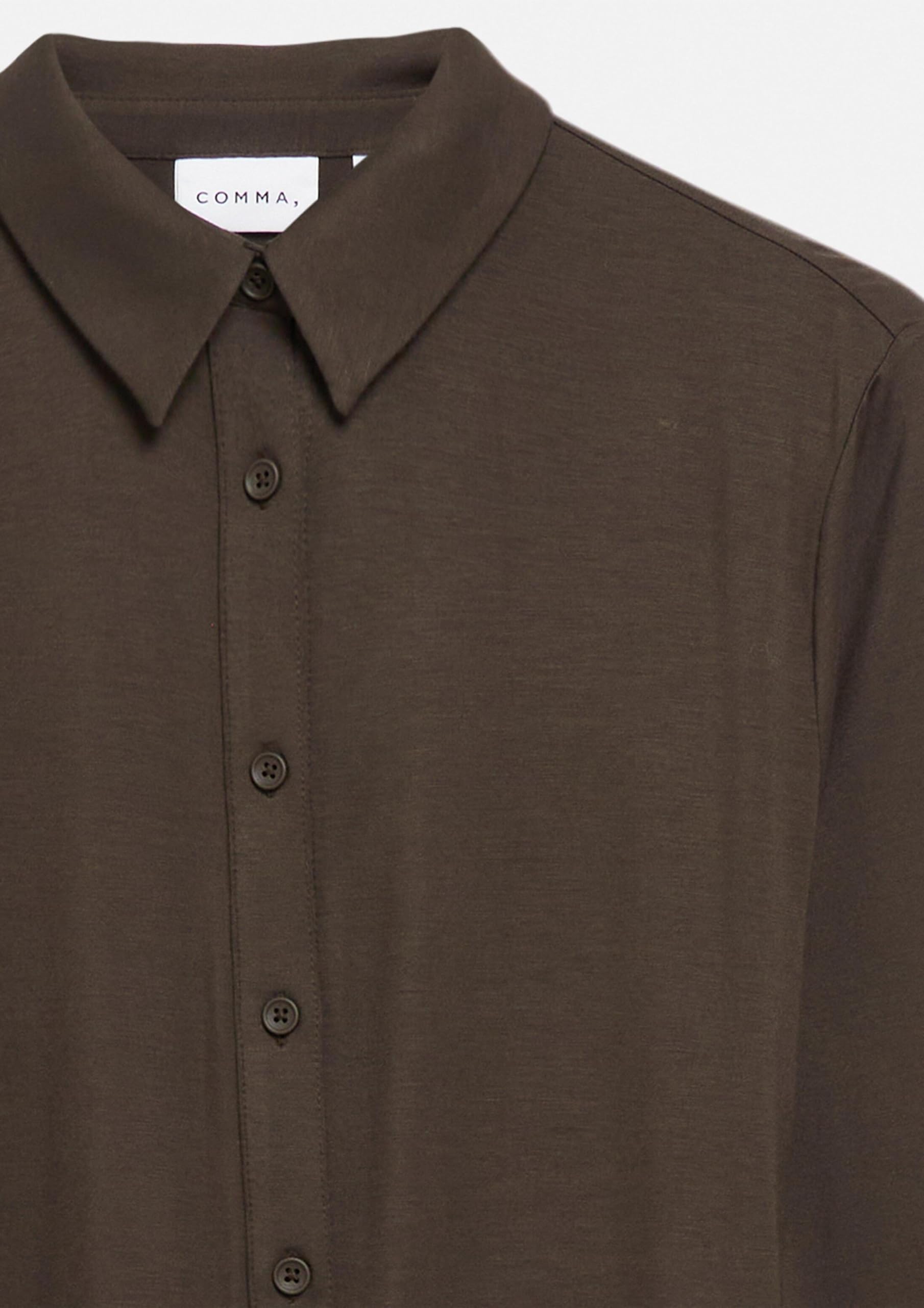 comma-jersey-bluse-hemdkragen-knopfleiste-gr-40 image 6