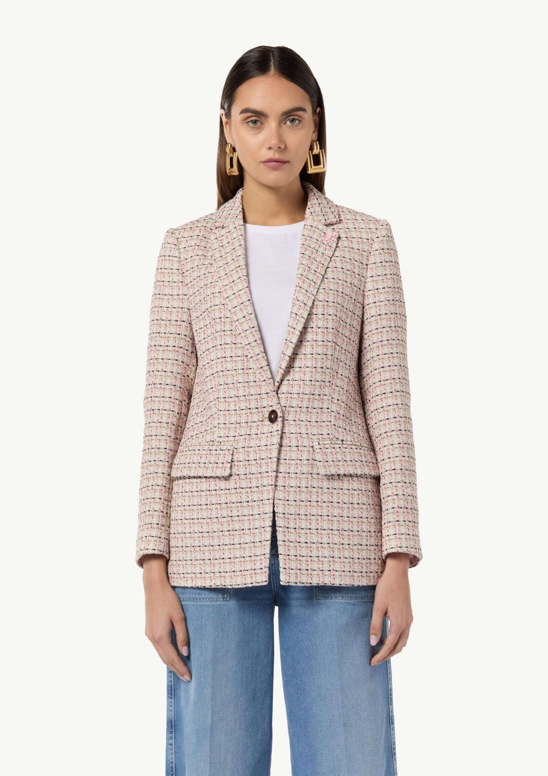 comma-blazer-boucl-damenblazer-strukturiert image 6