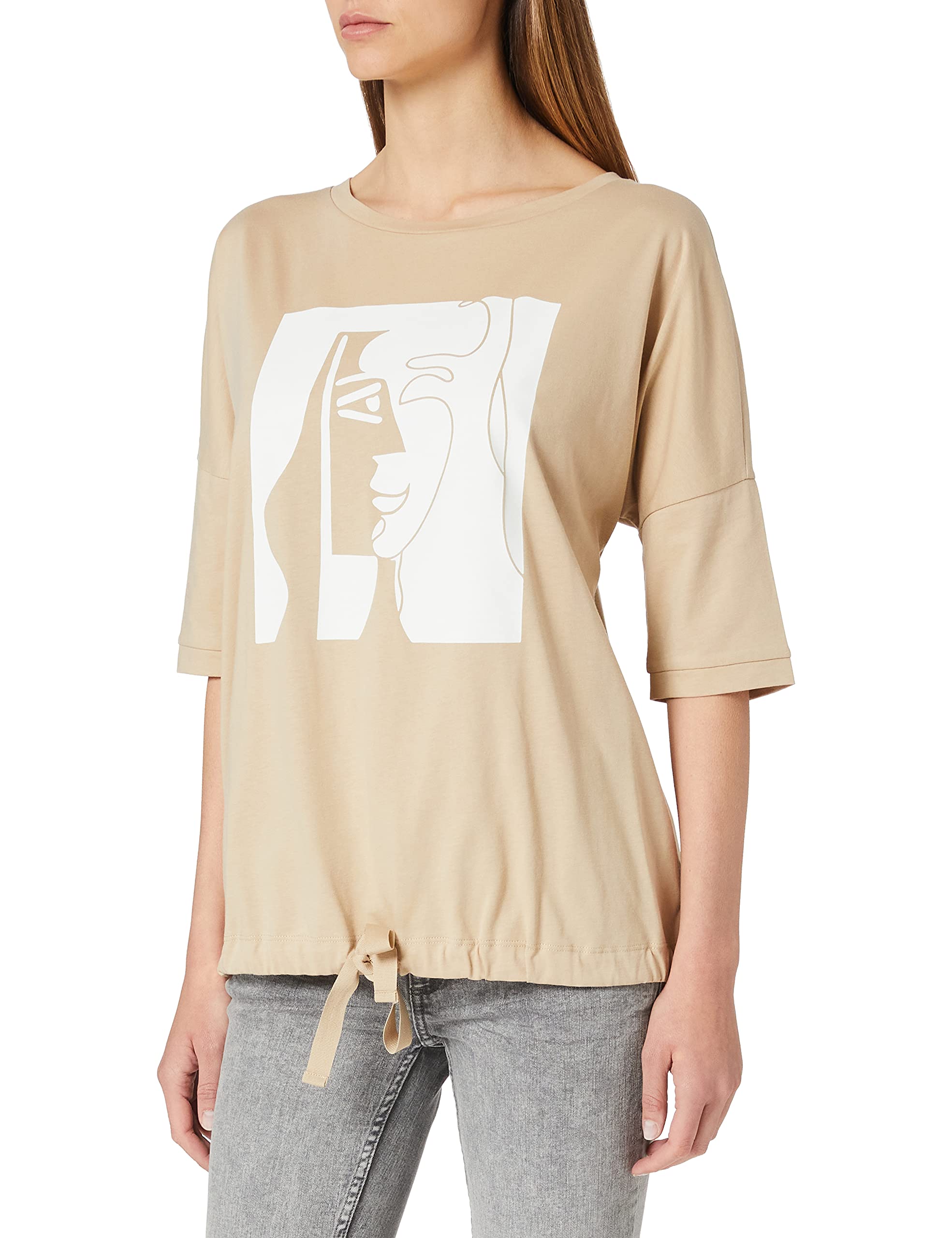 comma-damen-t-shirt-frontprint-gr-40-pink image 6