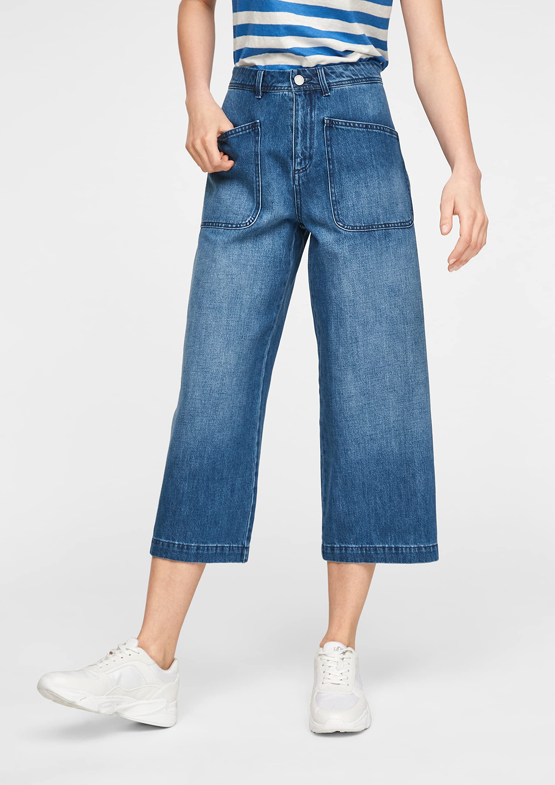 comma-culotte-damen-jeans-denim-regular-fit image 5