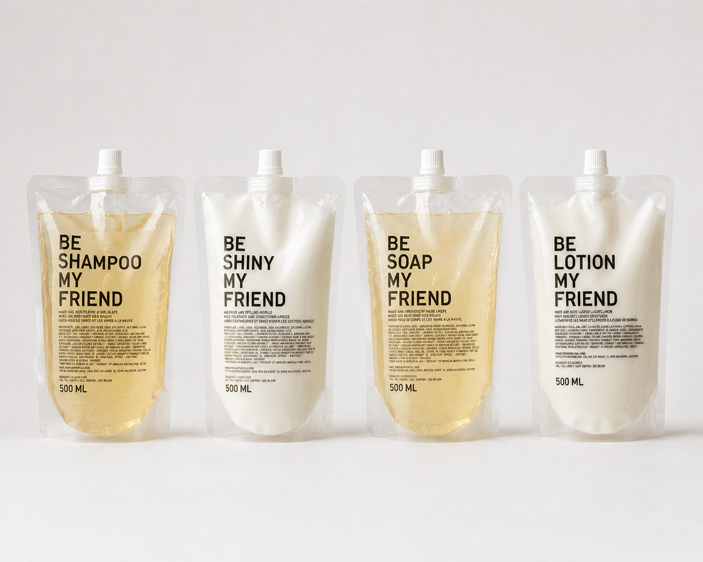 be-my-friend-refills-all-4x500ml-set-seife-lotion-shampoo image 1